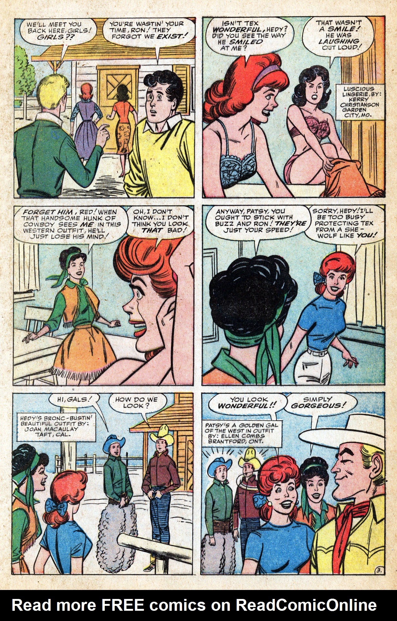 Read online Patsy and Hedy comic -  Issue #90 - 5