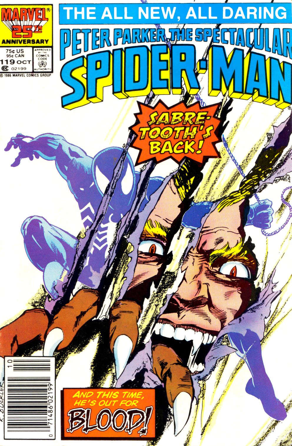 Read online The Spectacular Spider-Man (1976) comic -  Issue #119 - 1