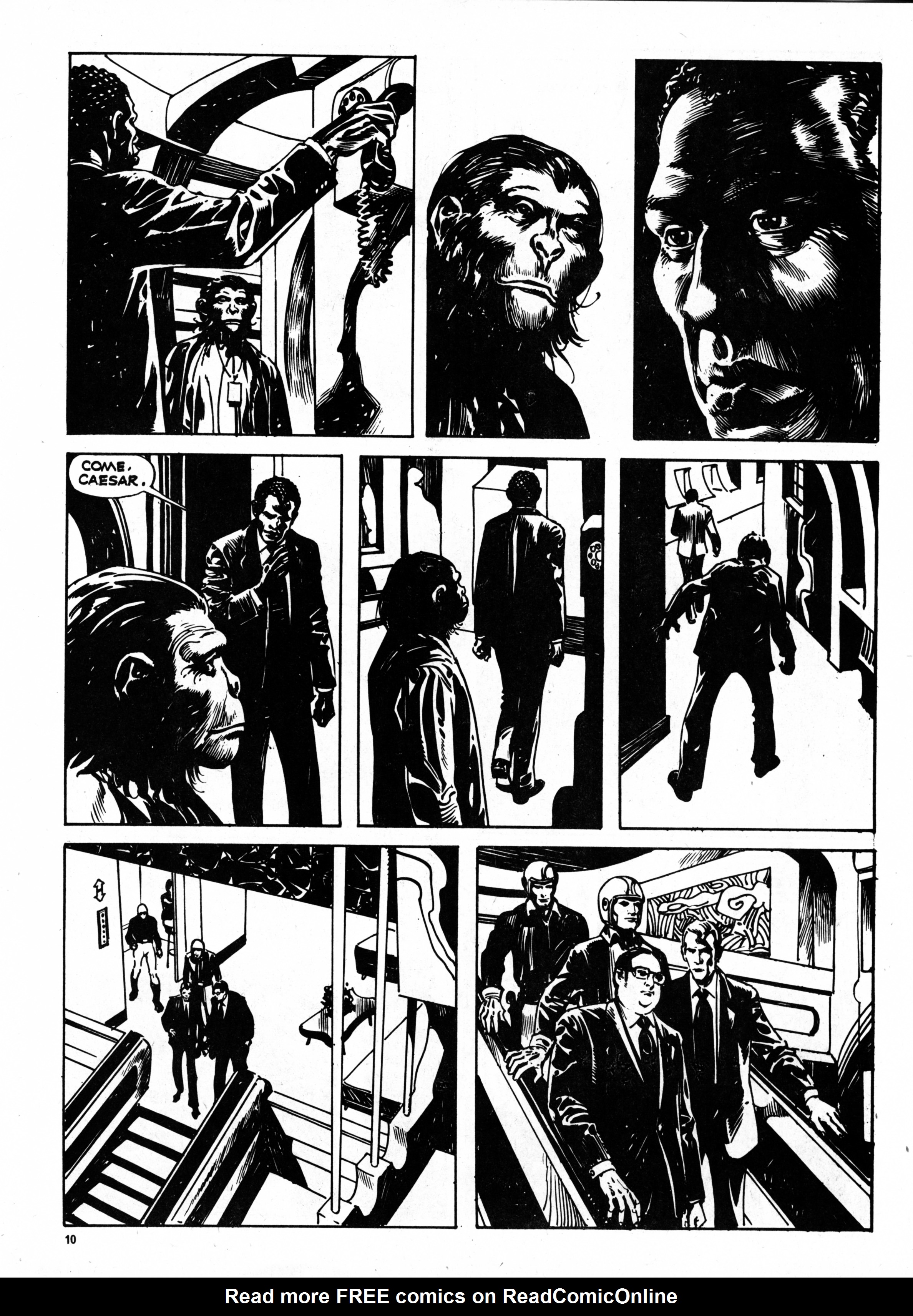 Read online Planet of the Apes (1974) comic -  Issue #70 - 10