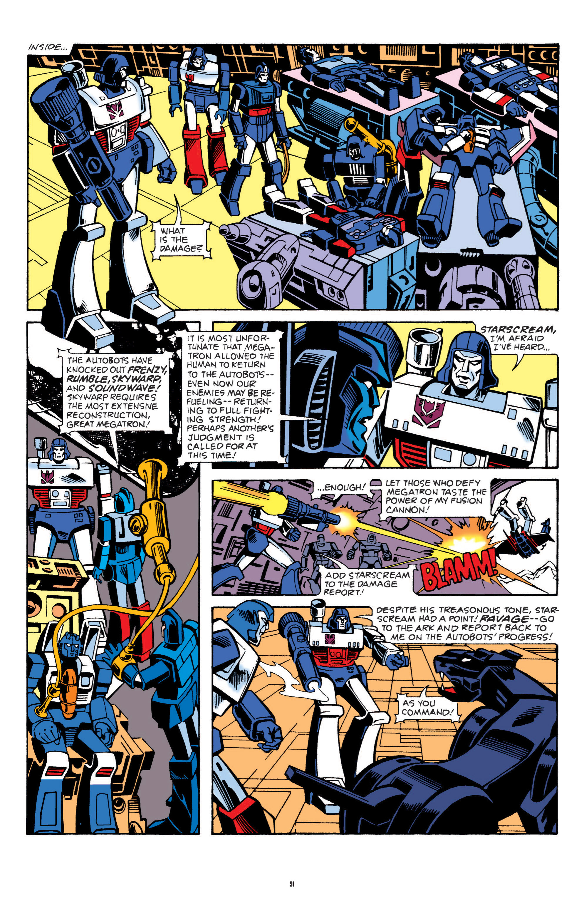 Read online The Transformers Classics comic -  Issue # TPB 1 - 92