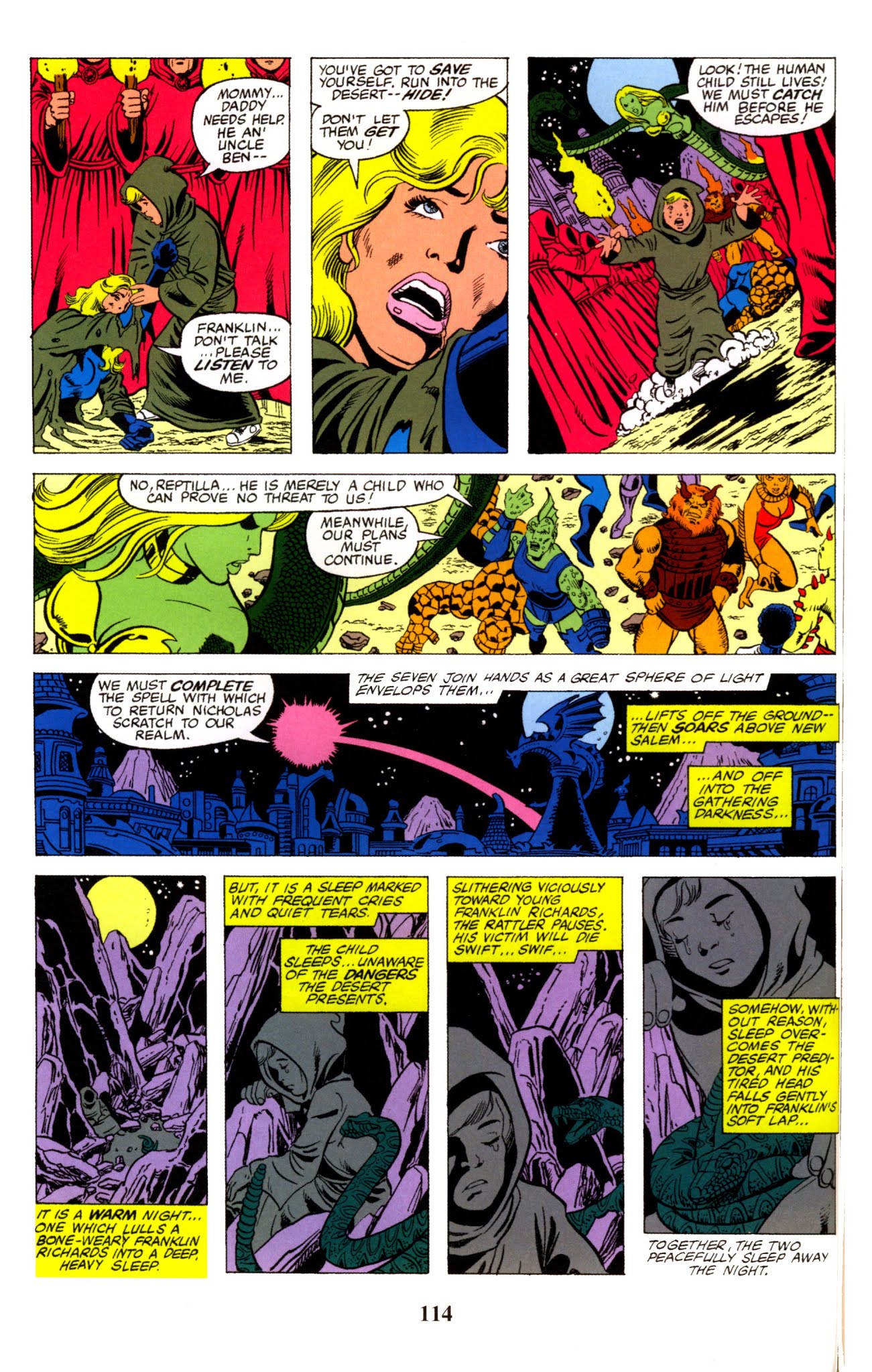 Read online Fantastic Four Visionaries: George Perez comic -  Issue # TPB 2 (Part 2) - 12