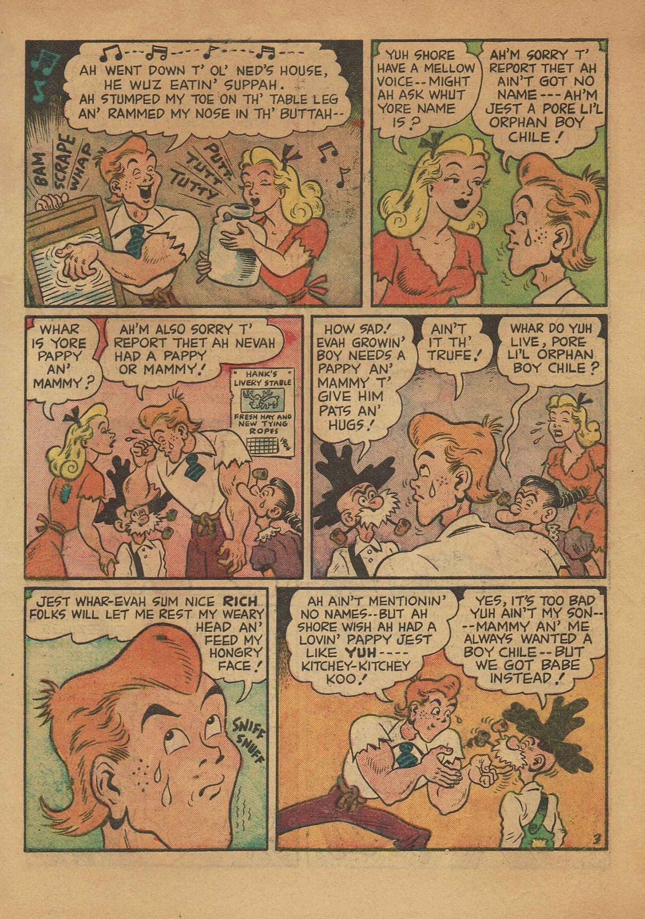 Read online Babe (1948) comic -  Issue #2 - 5