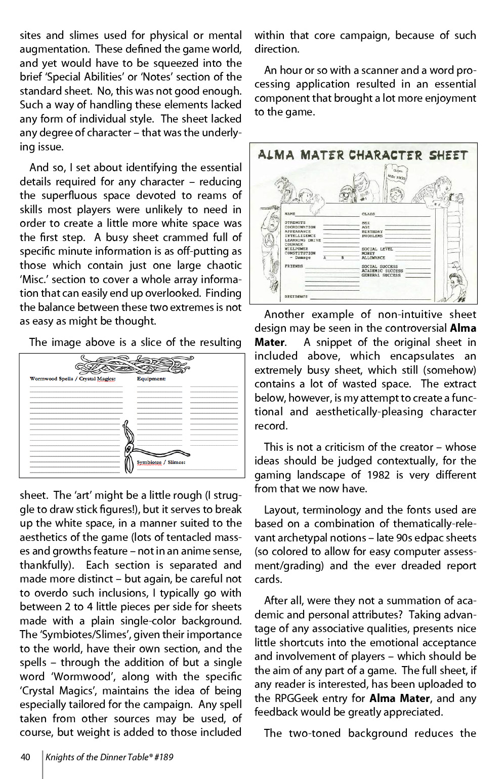 Read online Knights of the Dinner Table comic -  Issue #189 - 42