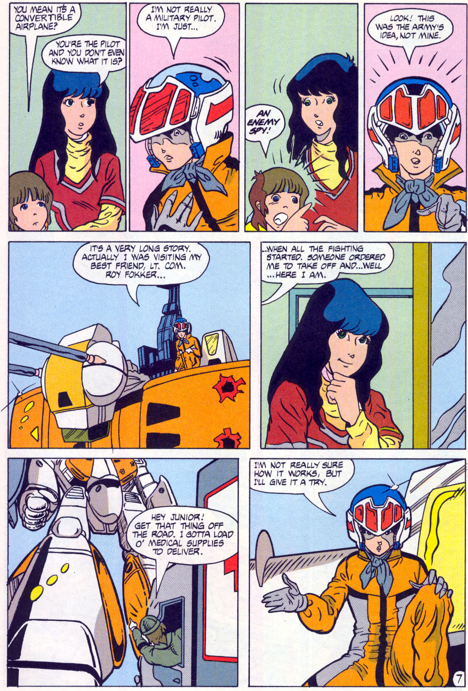 Read online Robotech The Macross Saga comic -  Issue #2 - 9