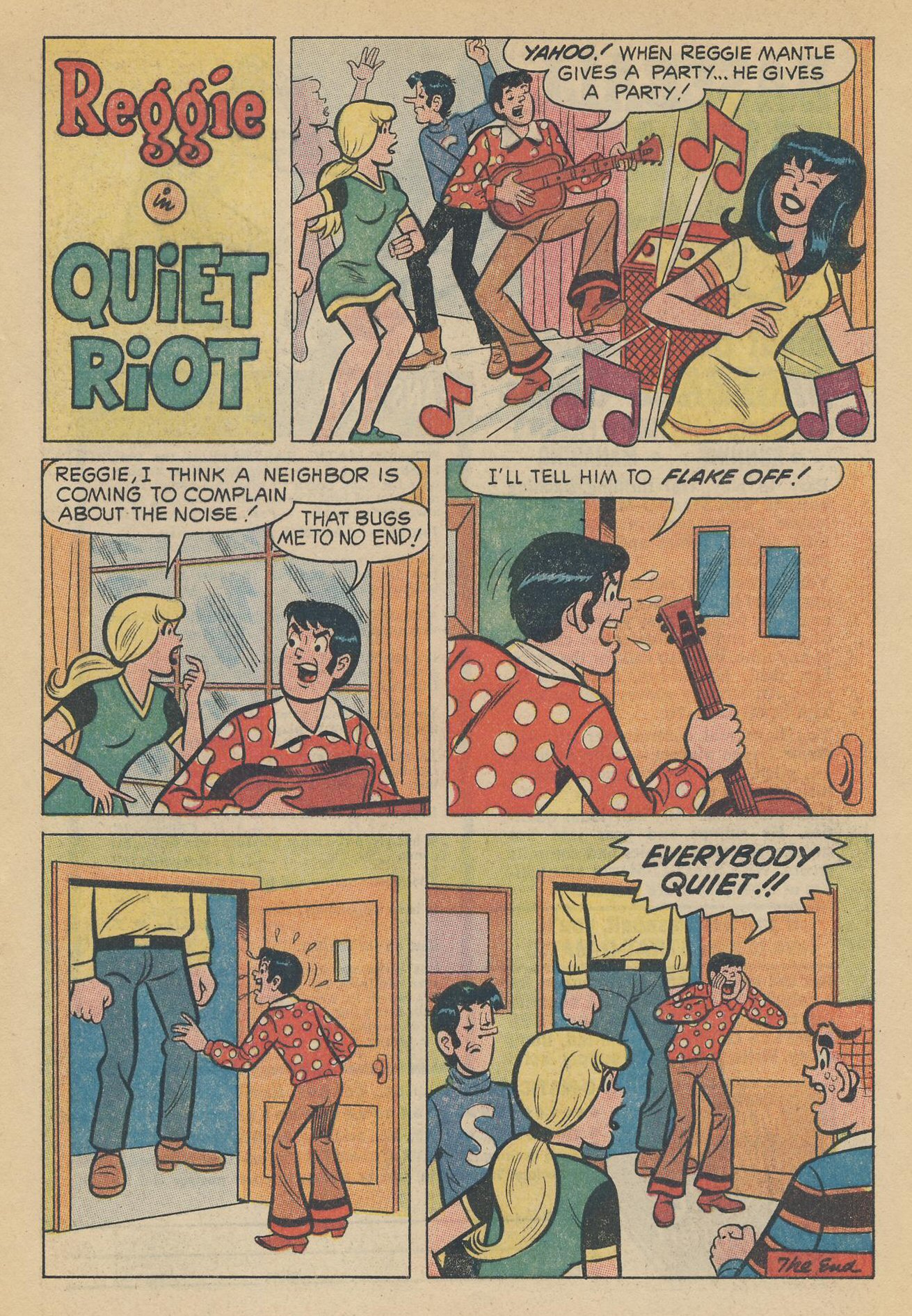 Read online Reggie's Wise Guy Jokes comic -  Issue #14 - 65