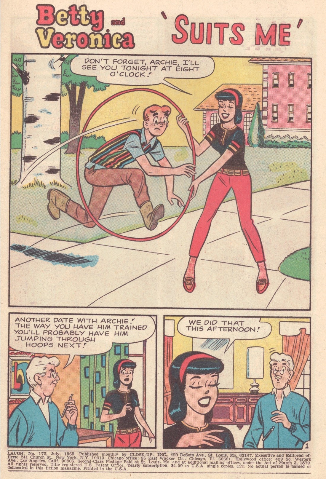 Read online Laugh (Comics) comic -  Issue #172 - 3