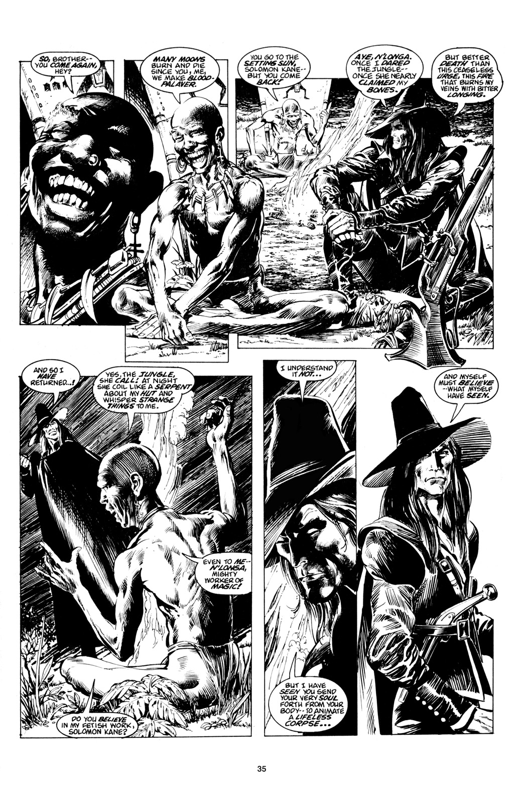 Read online The Saga of Solomon Kane comic -  Issue # TPB - 35