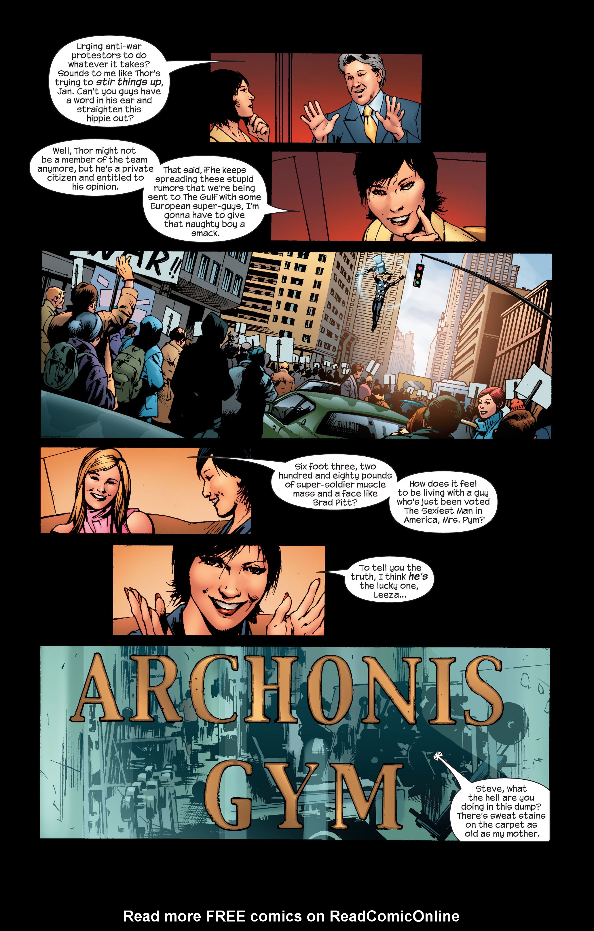 Read online Ultimates 2 comic -  Issue #4 - 5
