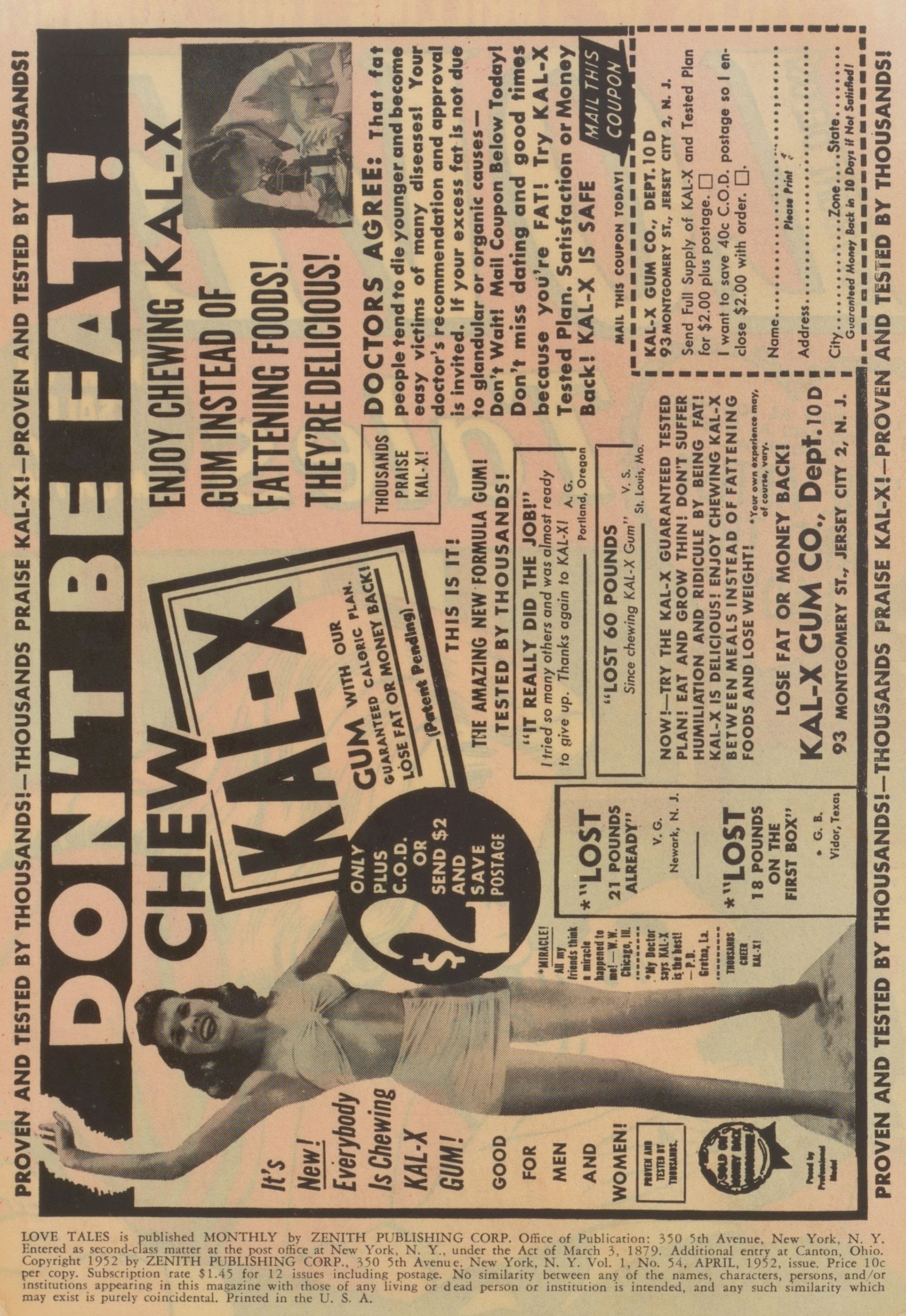 Read online Love Tales comic -  Issue #54 - 2