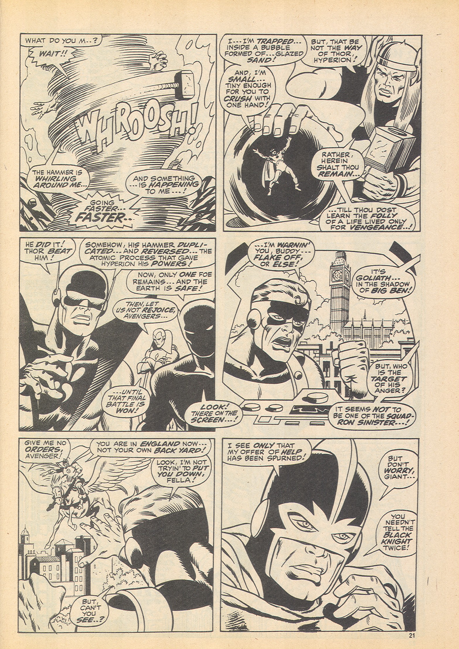 Read online The Avengers (1973) comic -  Issue #107 - 21