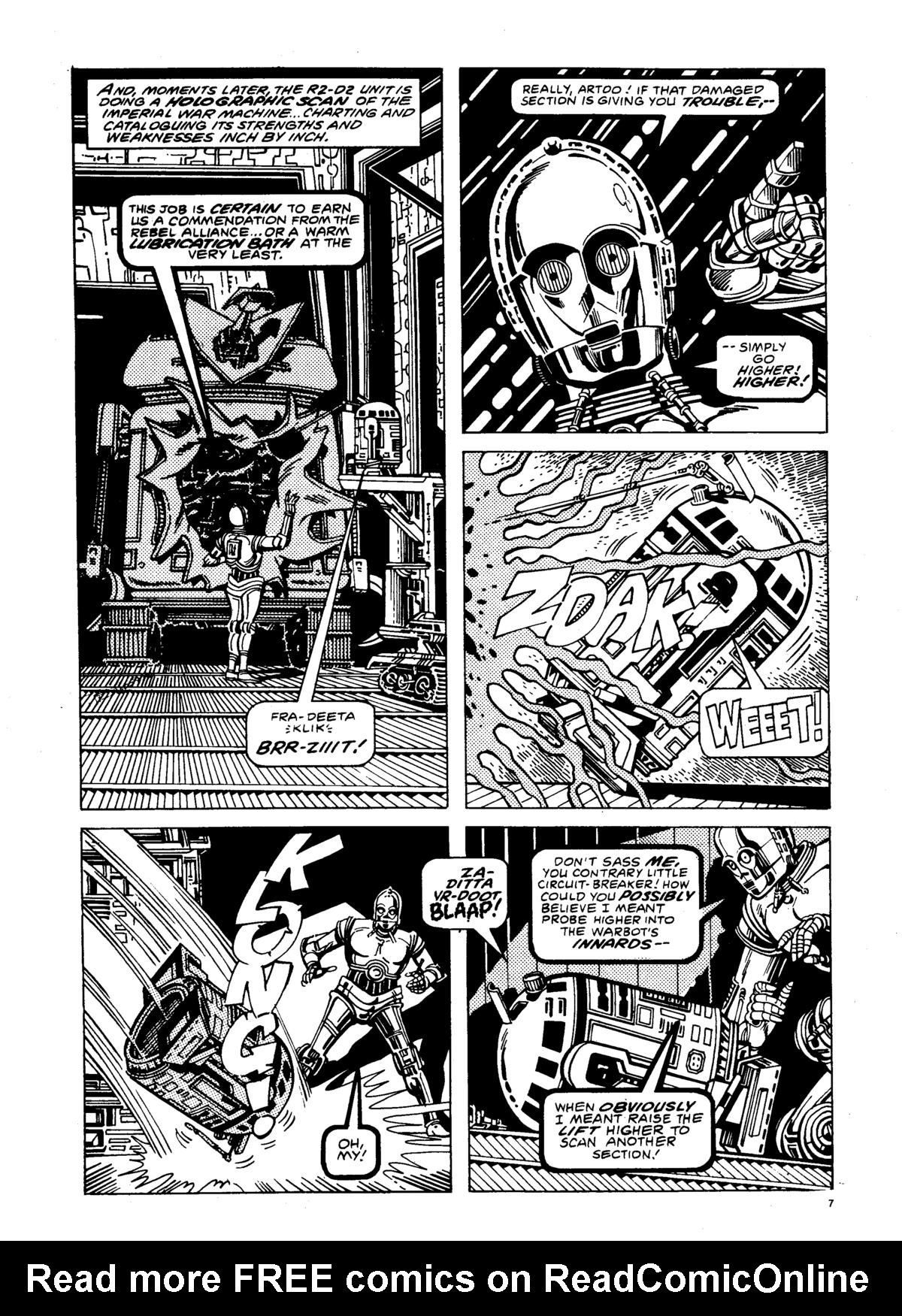 Read online Star Wars Weekly comic -  Issue #142 - 7