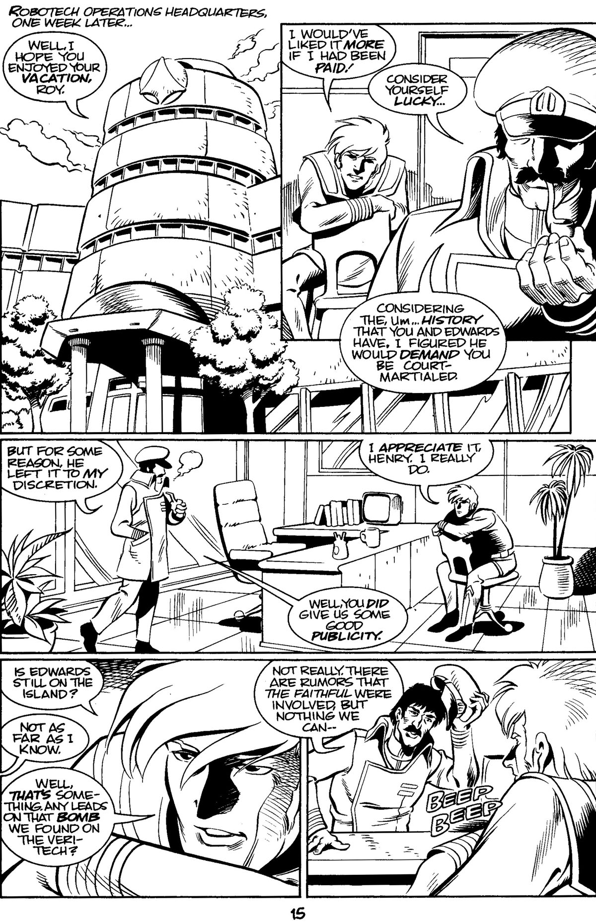 Read online Robotech: Return to Macross comic -  Issue #4 - 21