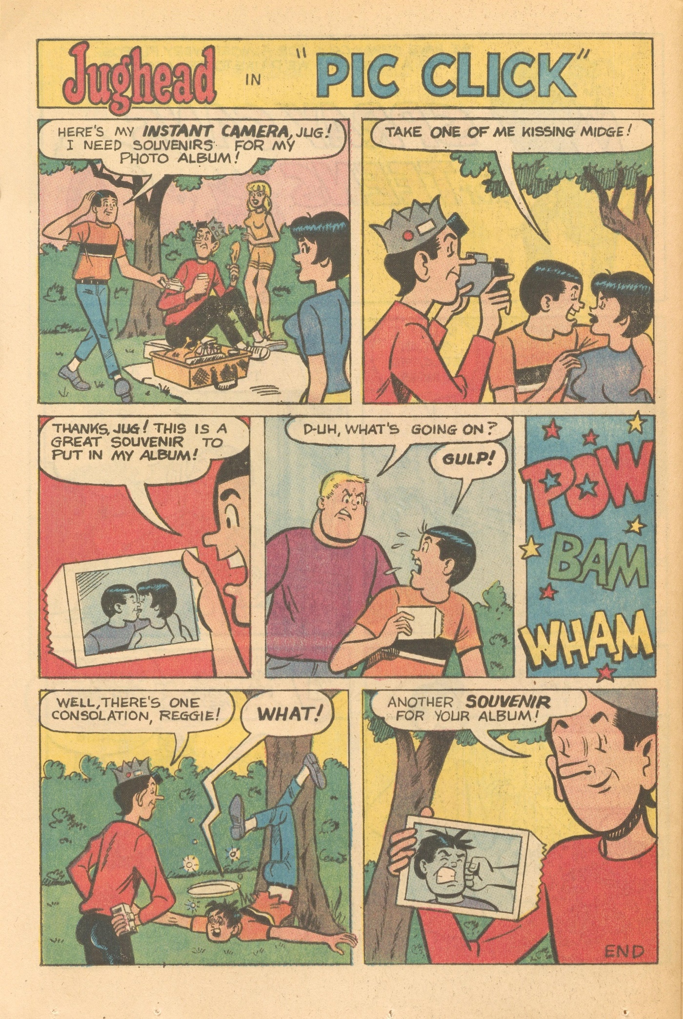 Read online Jughead's Jokes comic -  Issue #26 - 39