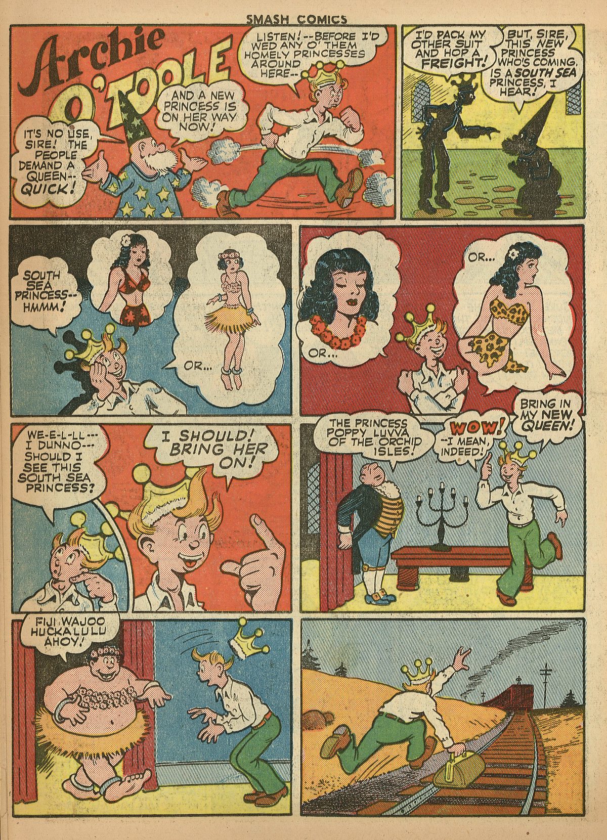 Read online Smash Comics comic -  Issue #51 - 22