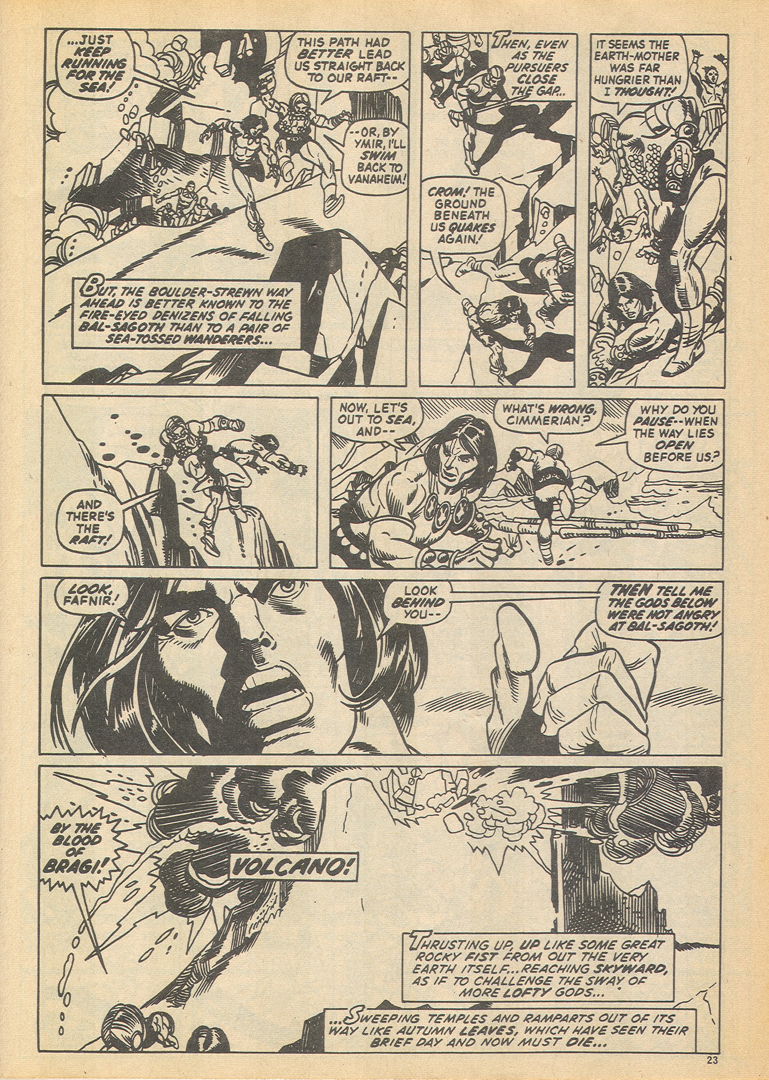 Read online The Savage Sword of Conan (1975) comic -  Issue #18 - 23