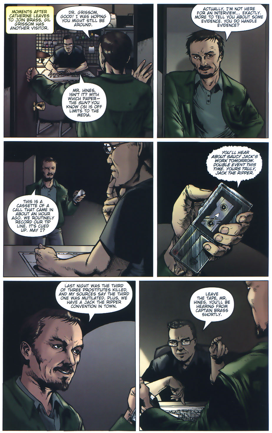 Read online CSI: Crime Scene Investigation comic -  Issue #3 - 13