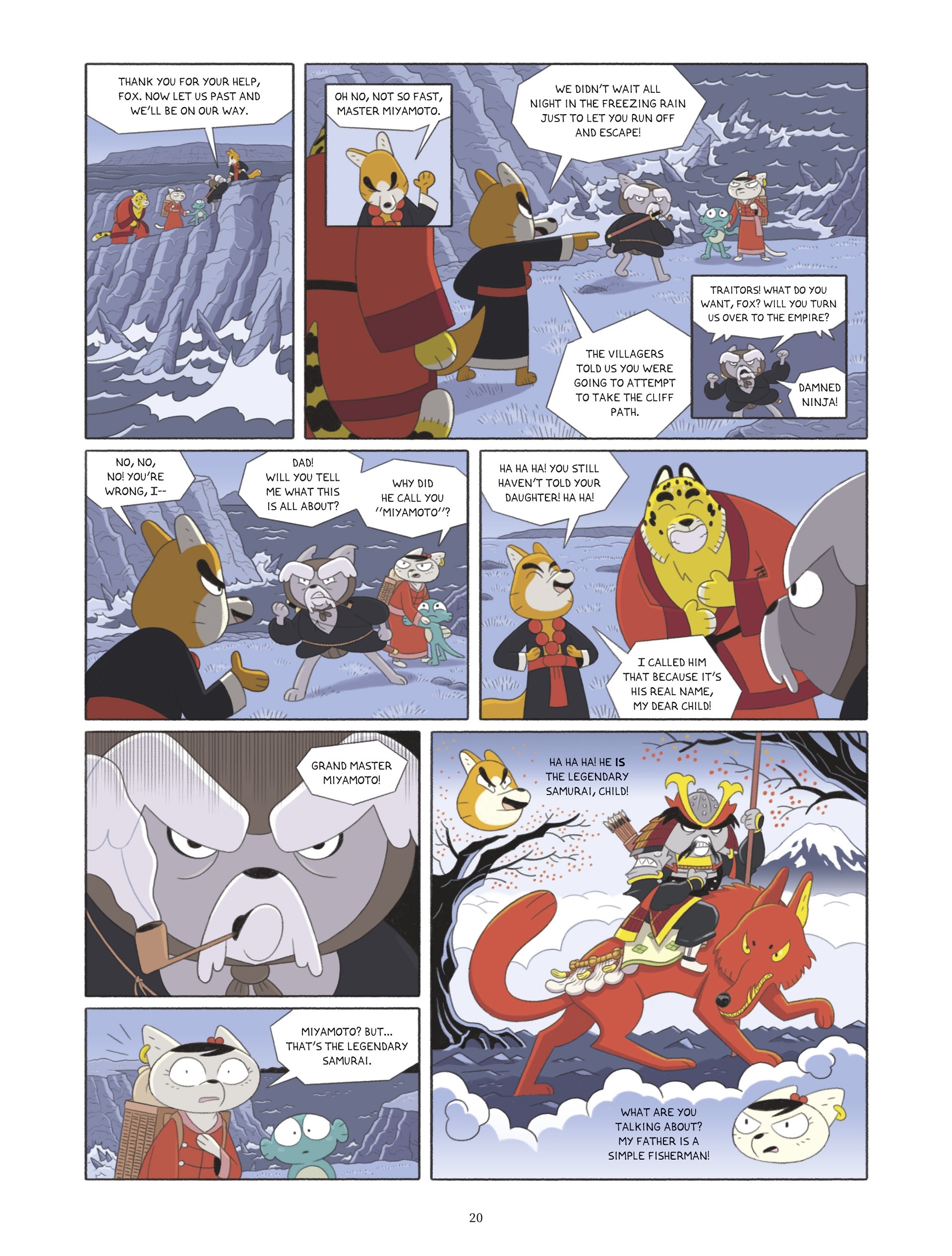 Read online Menji and the Ruins of Mount Mystery comic -  Issue # Full - 20