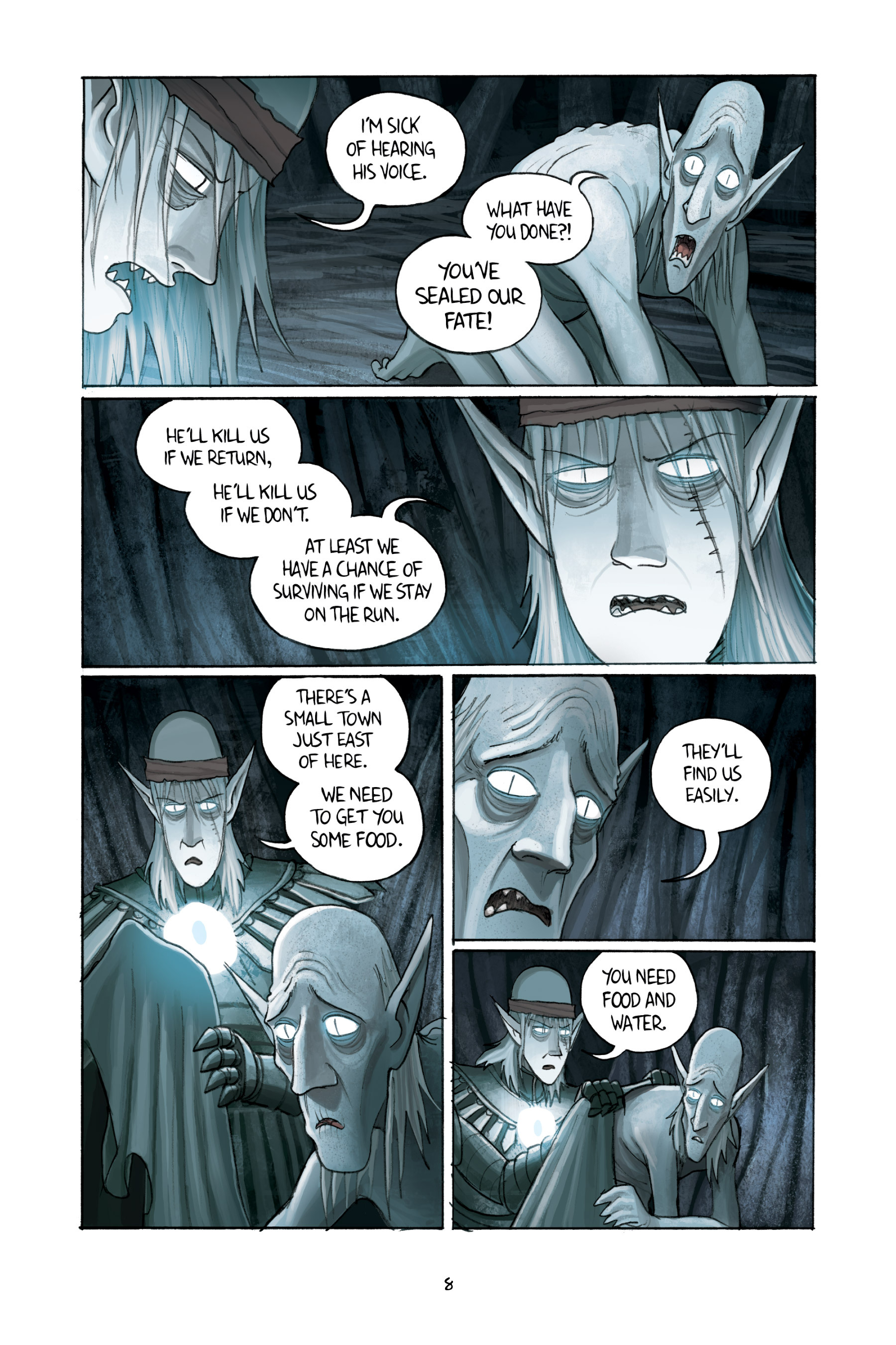 Read online Amulet comic -  Issue # TPB 3 (Part 1) - 10