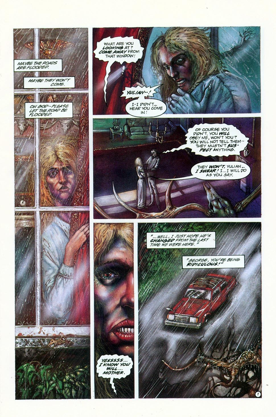 Read online Necroscope Book II: Wamphyri comic -  Issue #2 - 3