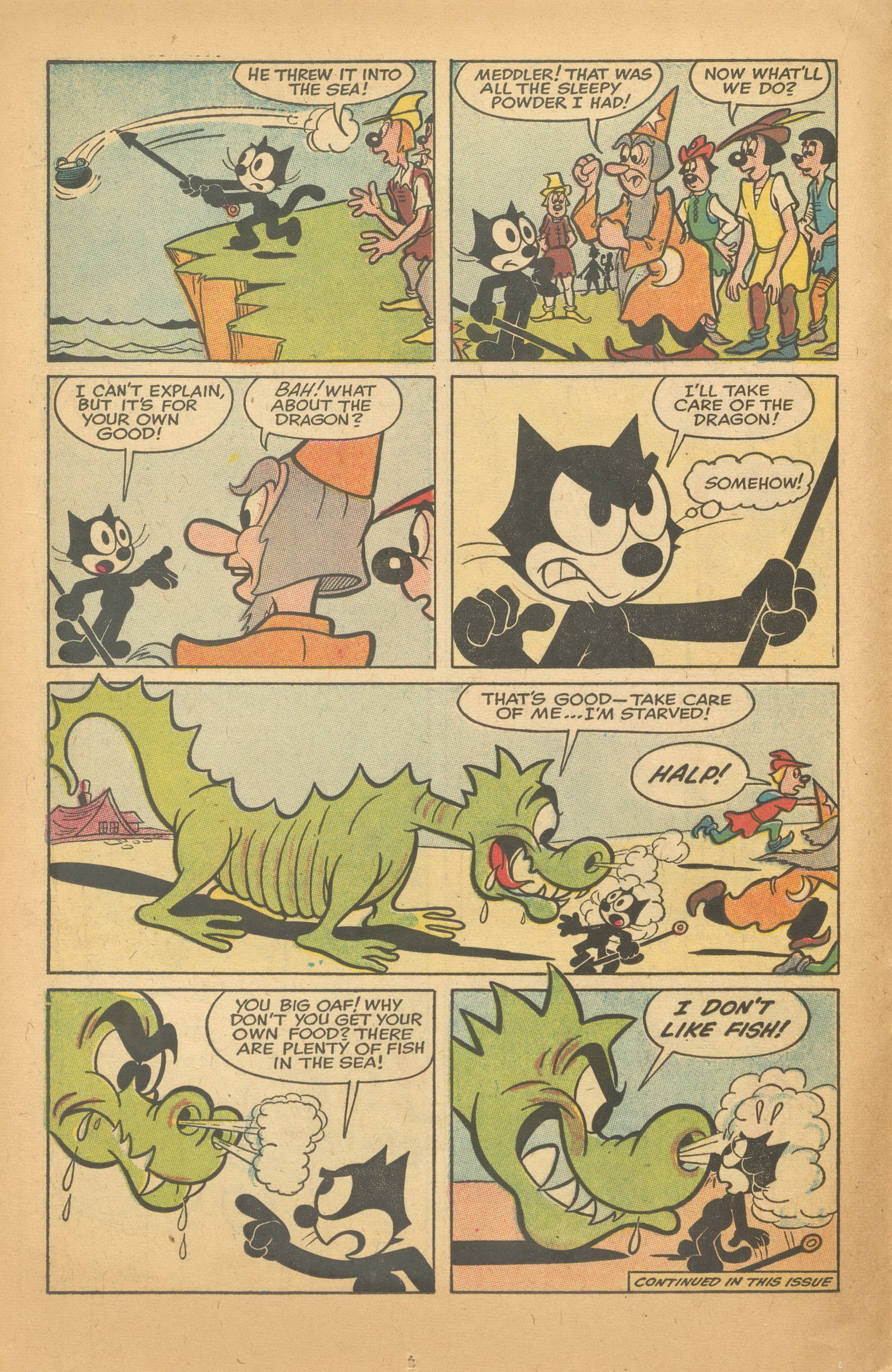 Read online Felix the Cat (1955) comic -  Issue #95 - 16