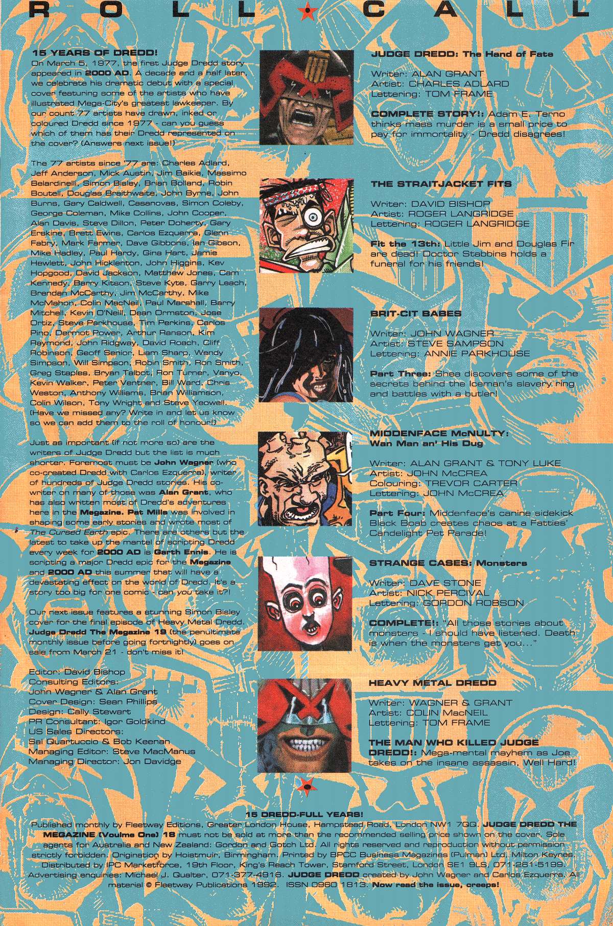 Read online Judge Dredd: The Megazine comic -  Issue #18 - 3