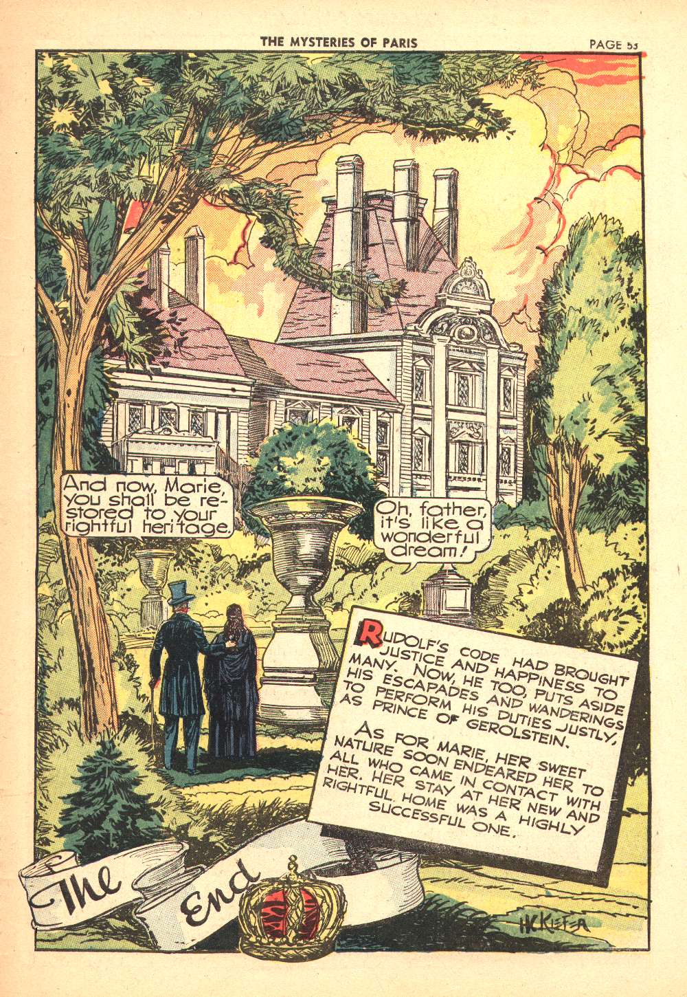 Read online Classics Illustrated comic -  Issue #44 - 55