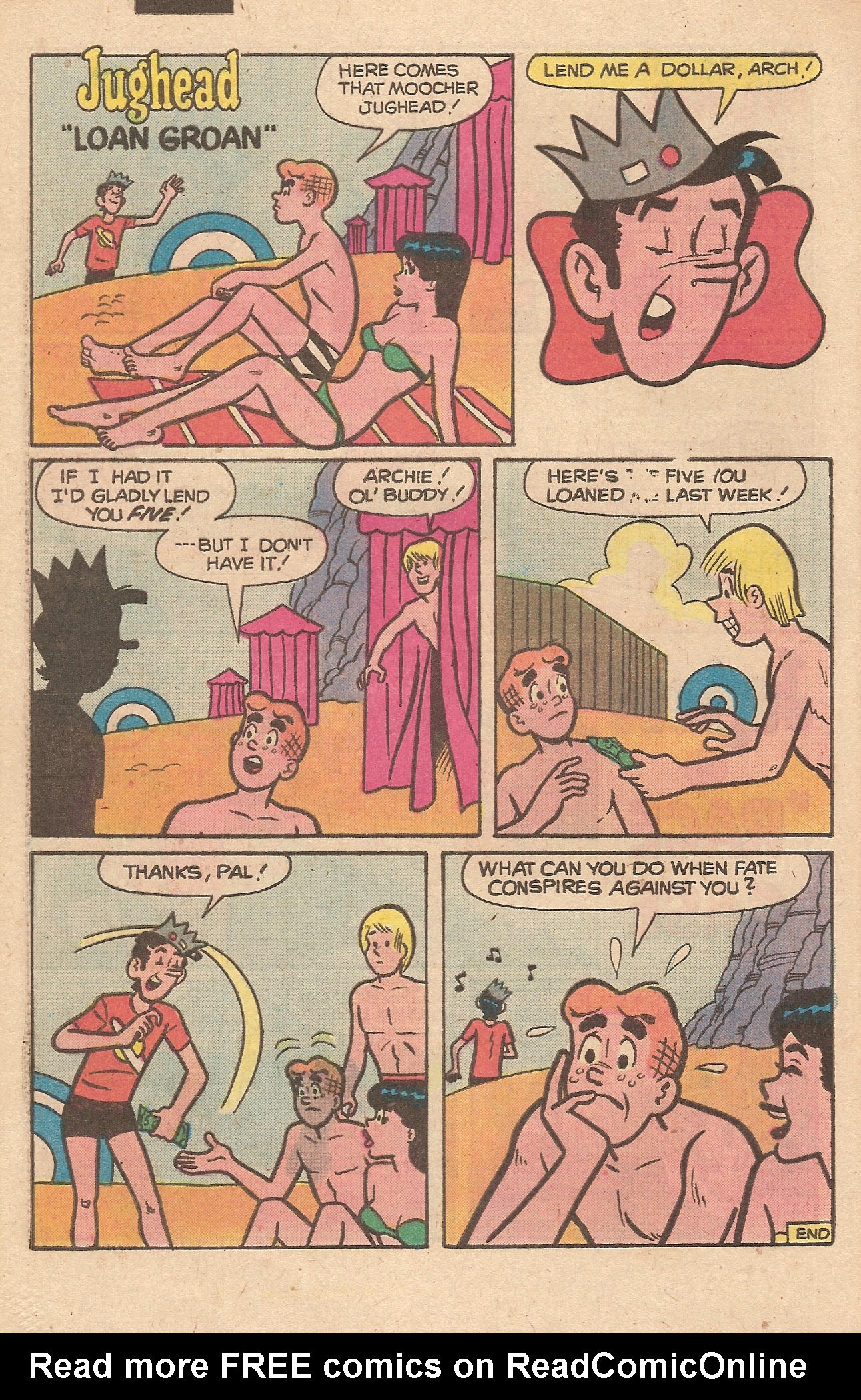 Read online Jughead's Jokes comic -  Issue #65 - 32