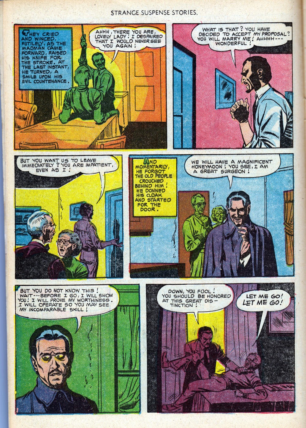 Read online Strange Suspense Stories (1952) comic -  Issue #5 - 12