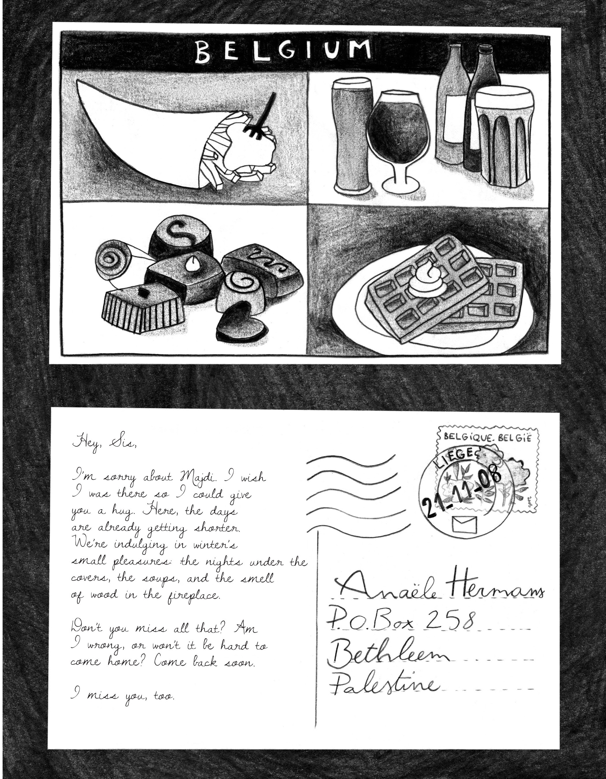 Read online Green Almonds: Letters from Palestine comic -  Issue # TPB (Part 2) - 33