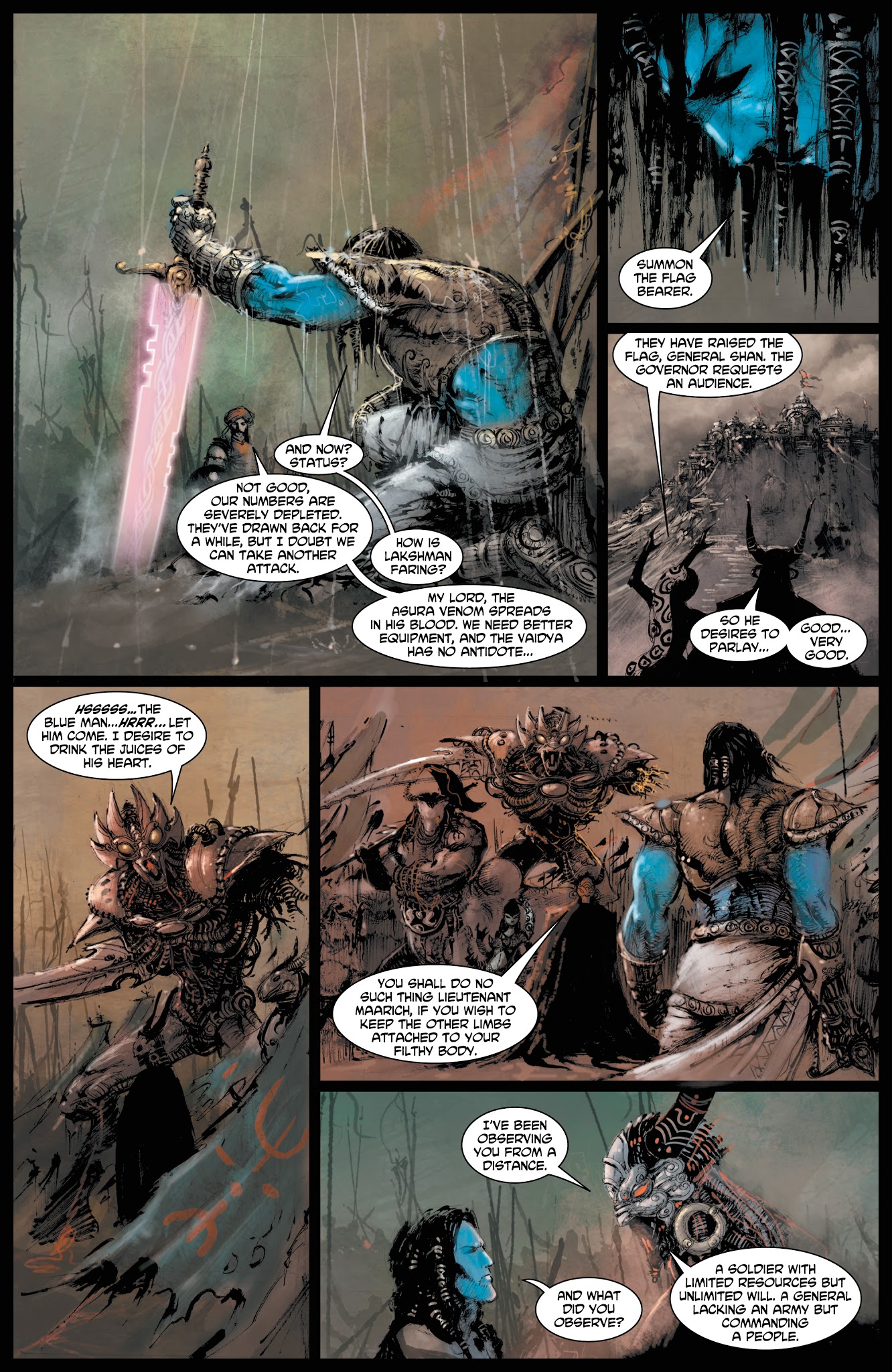 Read online Ramayan 3392 A.D. comic -  Issue #2 - 19