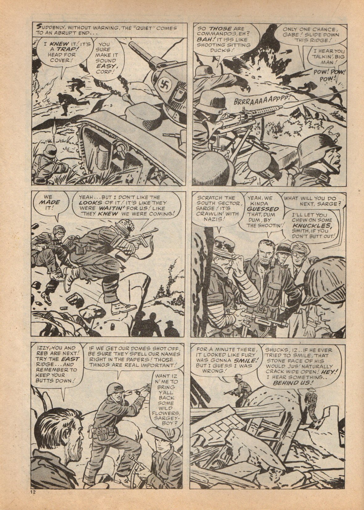 Read online Fury (1977) comic -  Issue #4 - 12