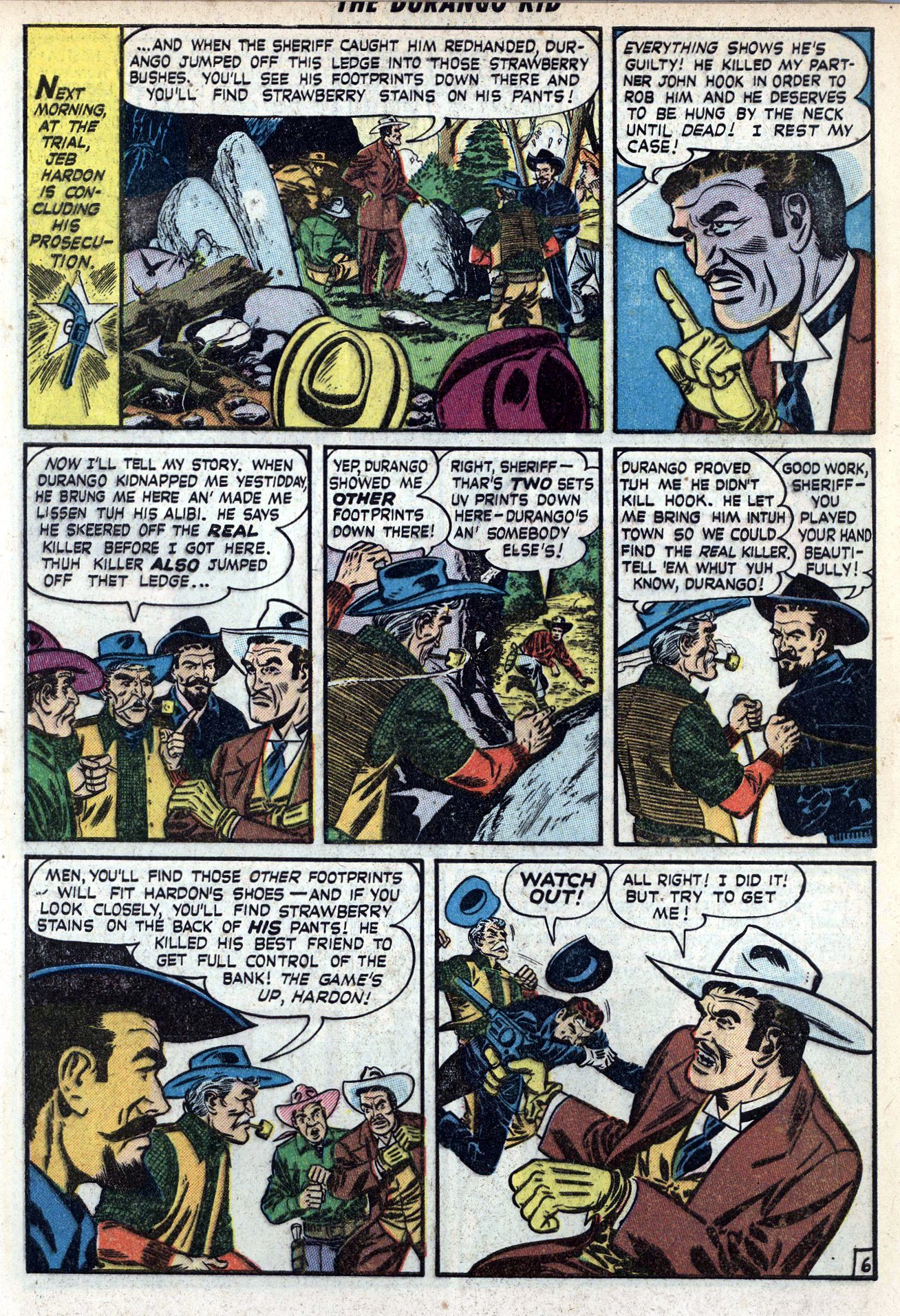 Read online Charles Starrett as The Durango Kid comic -  Issue #5 - 32