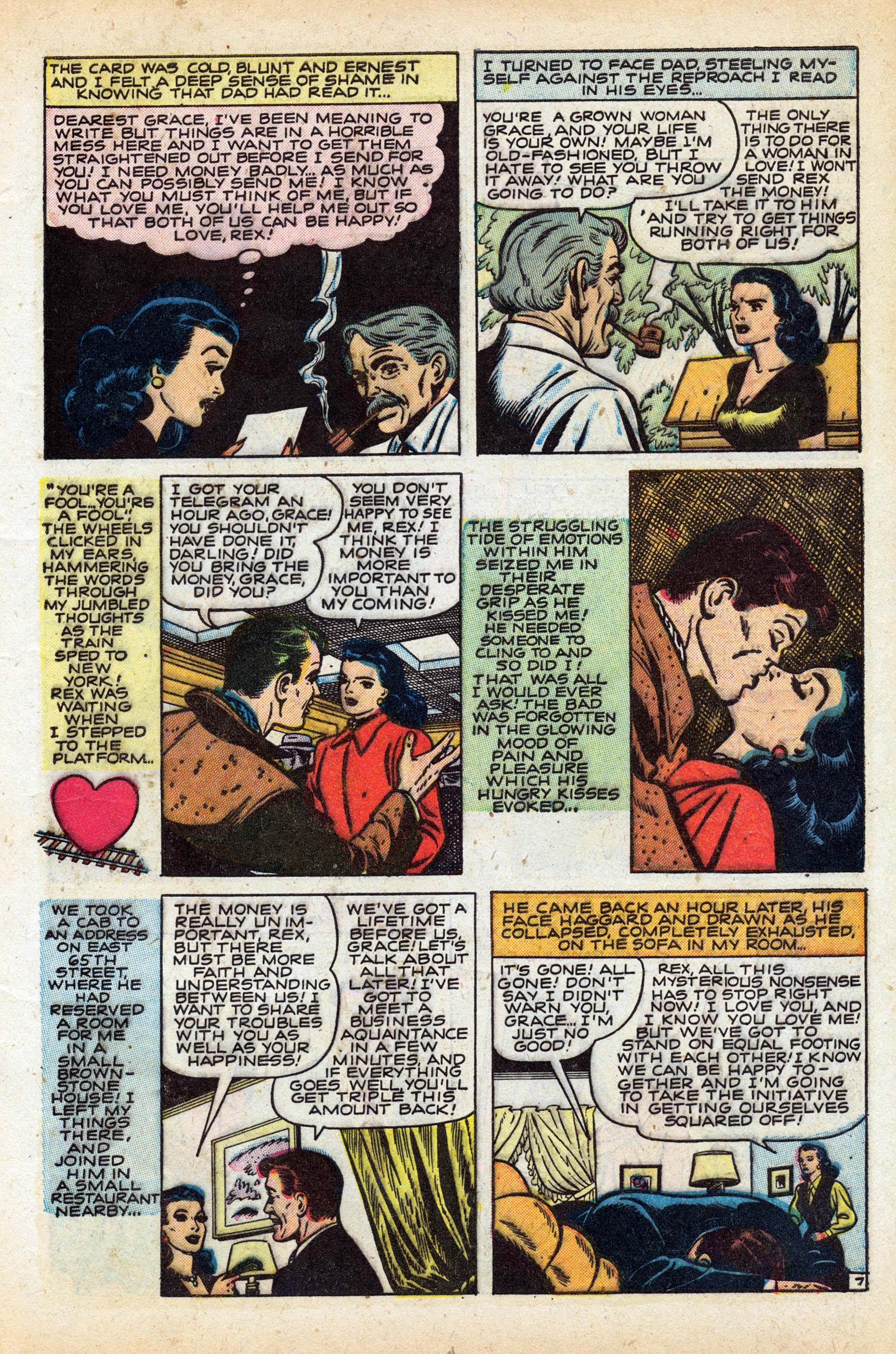 Read online Love Romances comic -  Issue #12 - 9