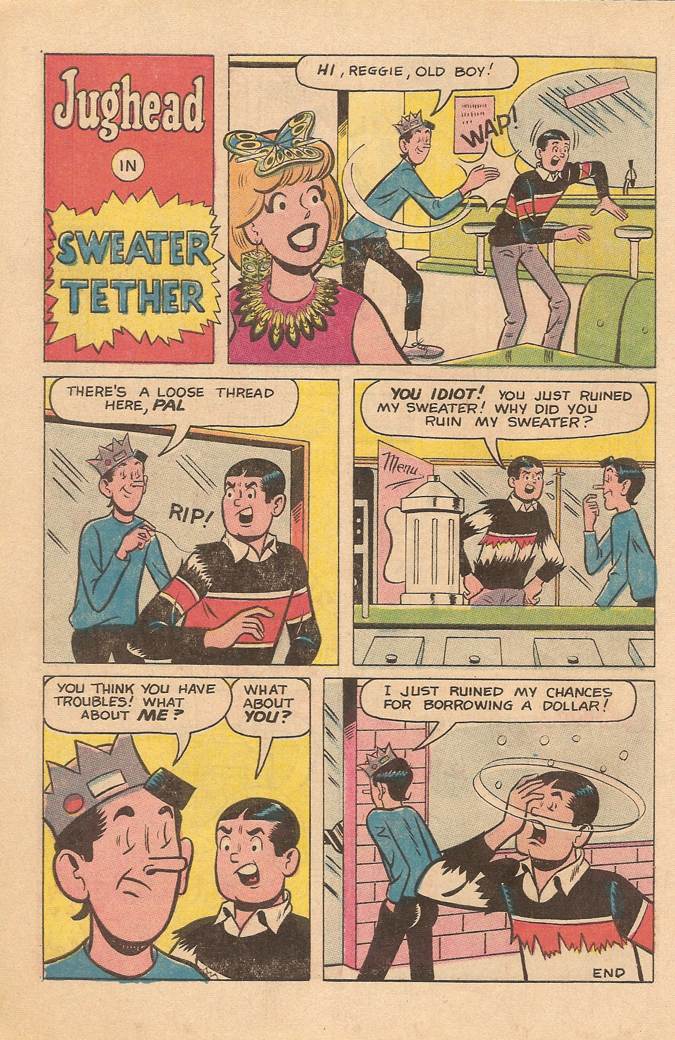 Read online Jughead's Jokes comic -  Issue #22 - 34