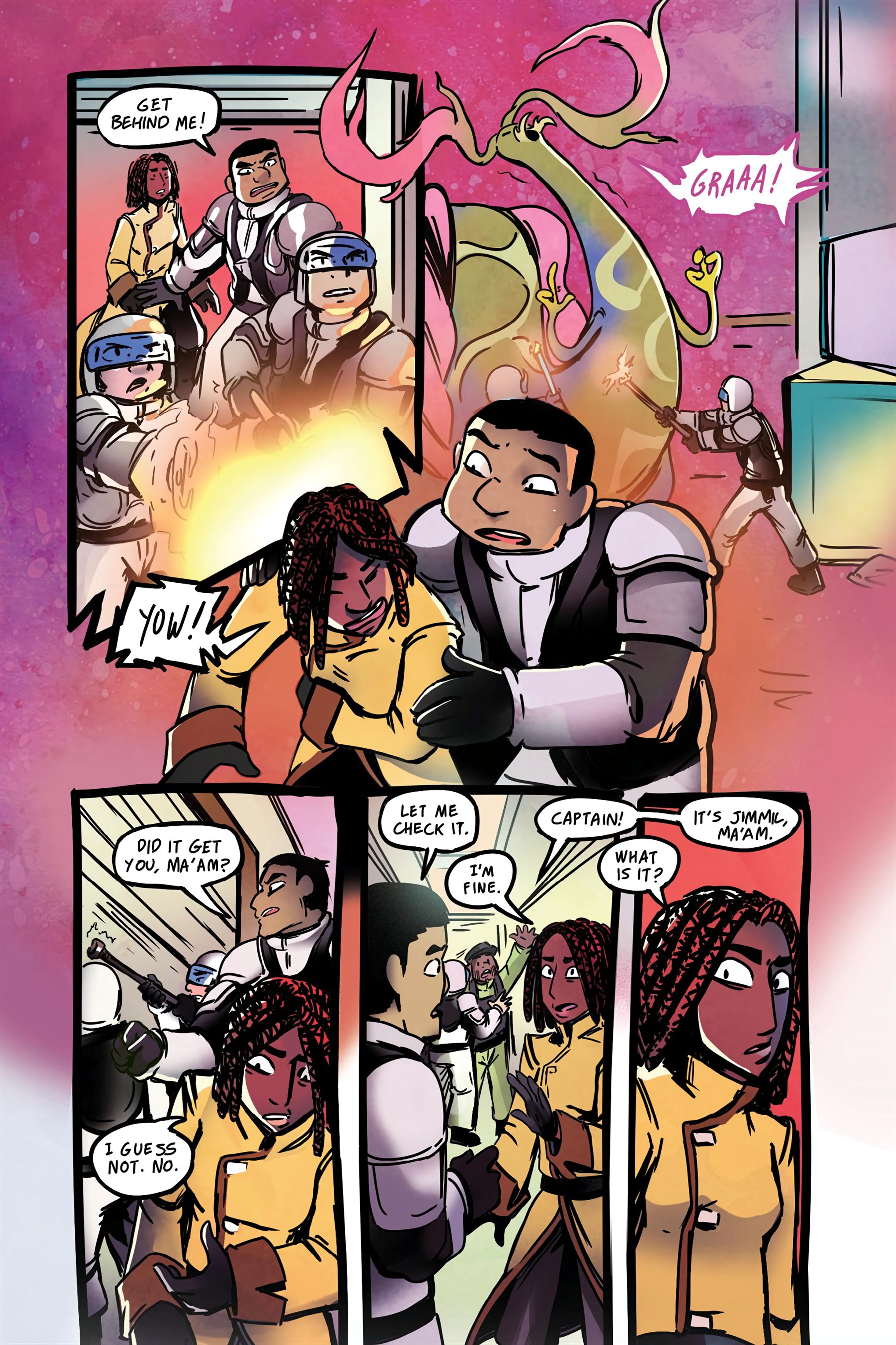 Read online Cosmic Cadets: Contact! comic -  Issue # TPB (Part 1) - 42