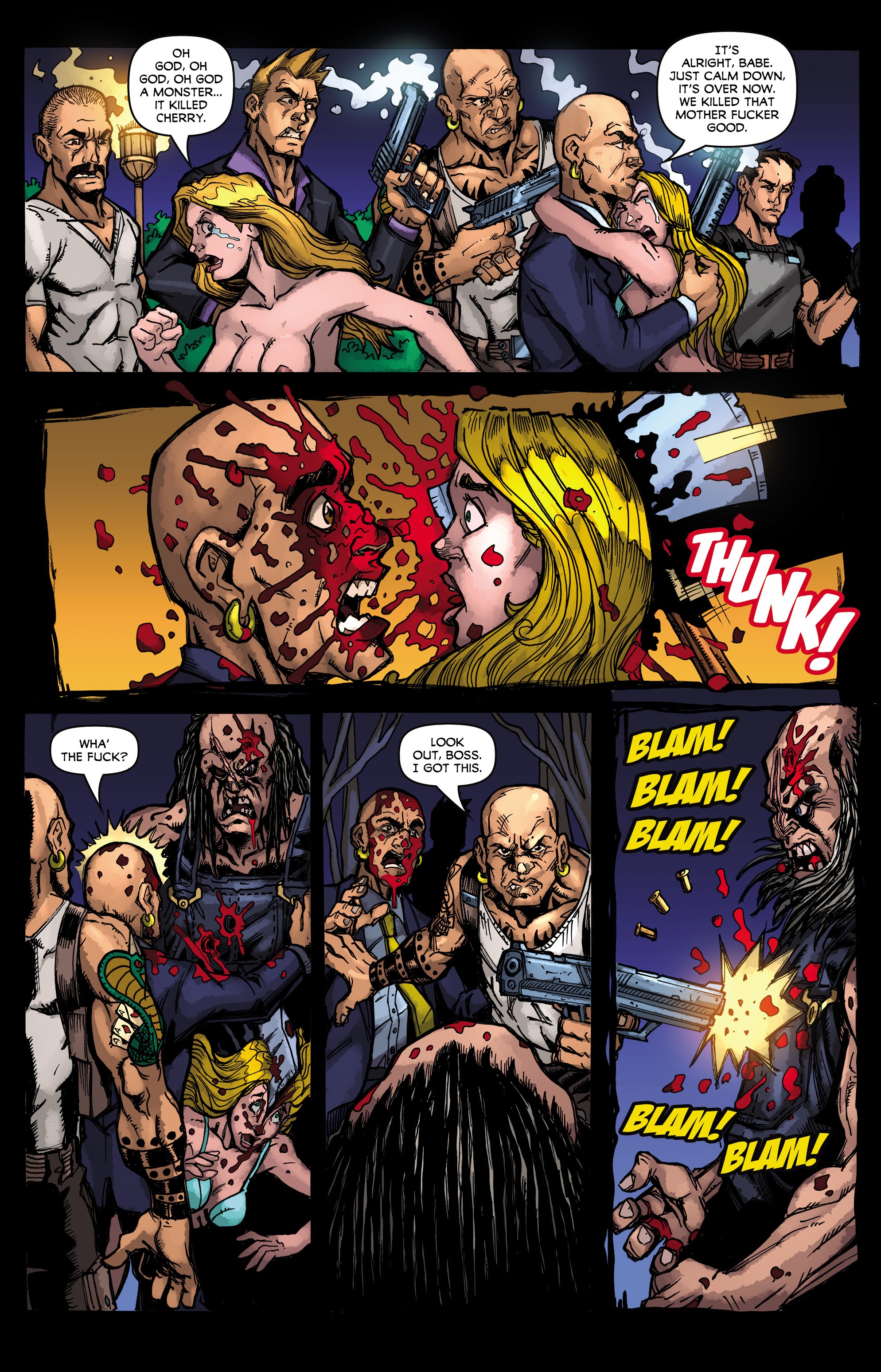 Read online Hatchet: Vengeance comic -  Issue #1 - 14