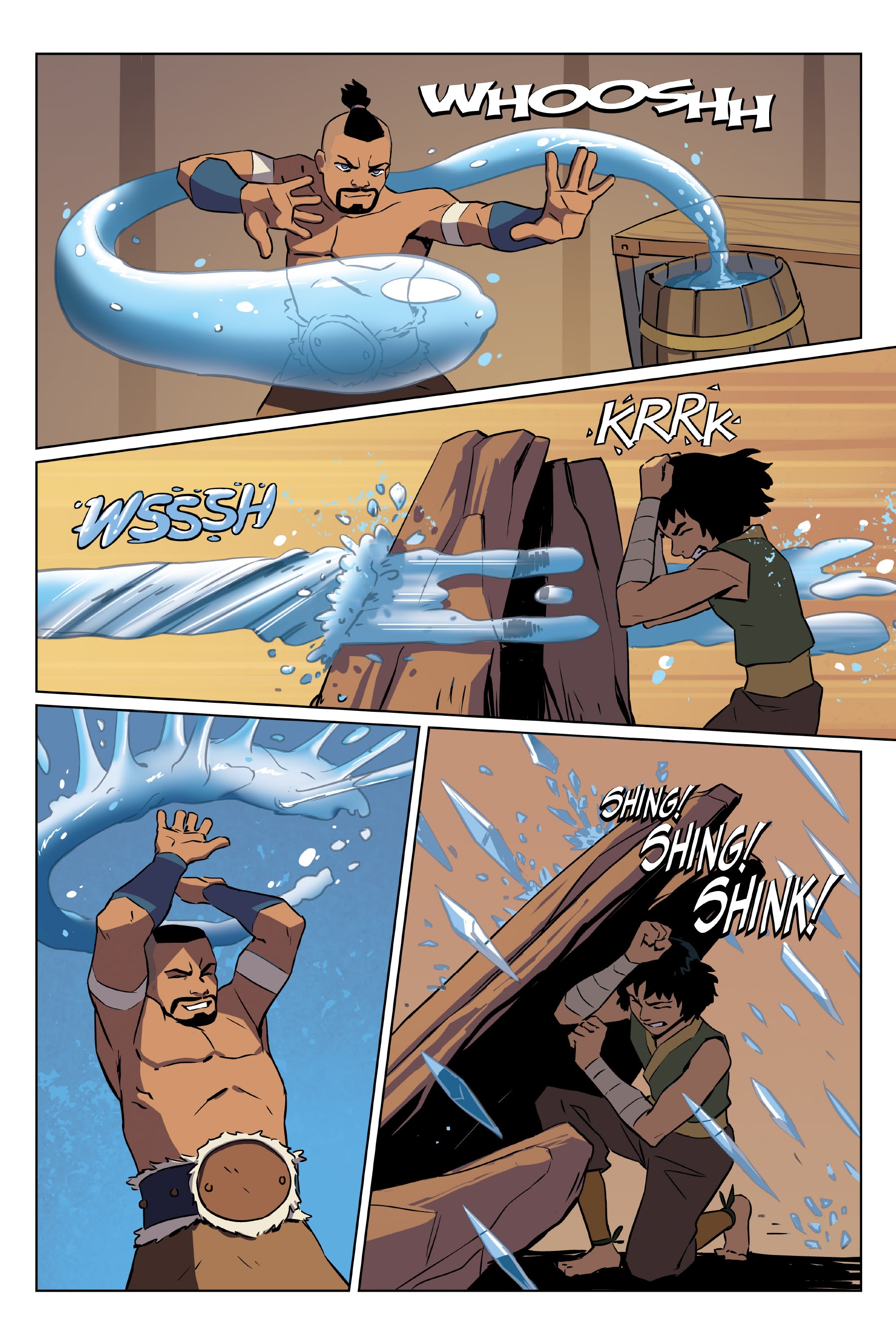 Read online Nickelodeon Avatar: The Last Airbender - Toph Beifong's Metalbending Academy comic -  Issue # TPB - 55