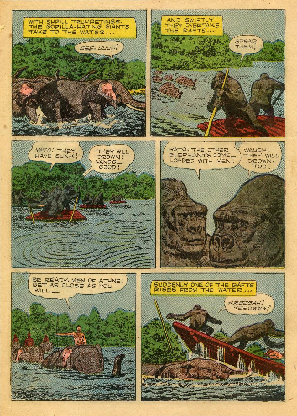 Read online Tarzan (1948) comic -  Issue #66 - 10