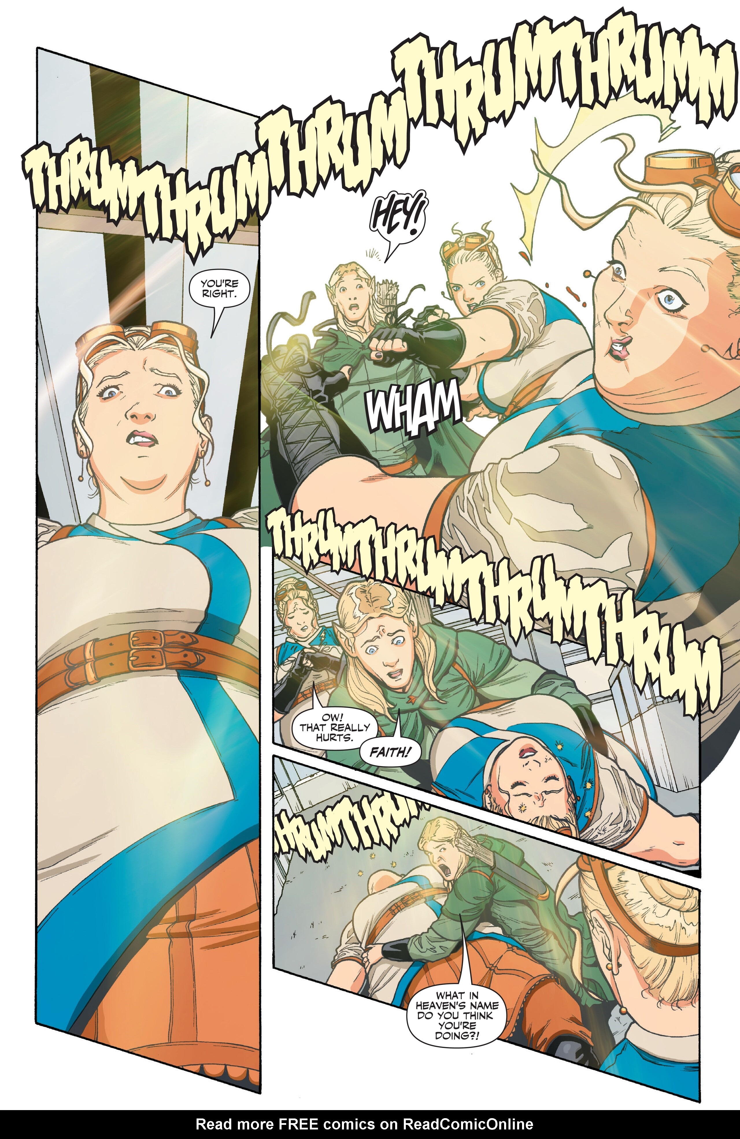 Read online Faith Deluxe Edition comic -  Issue # TPB (Part 3) - 23