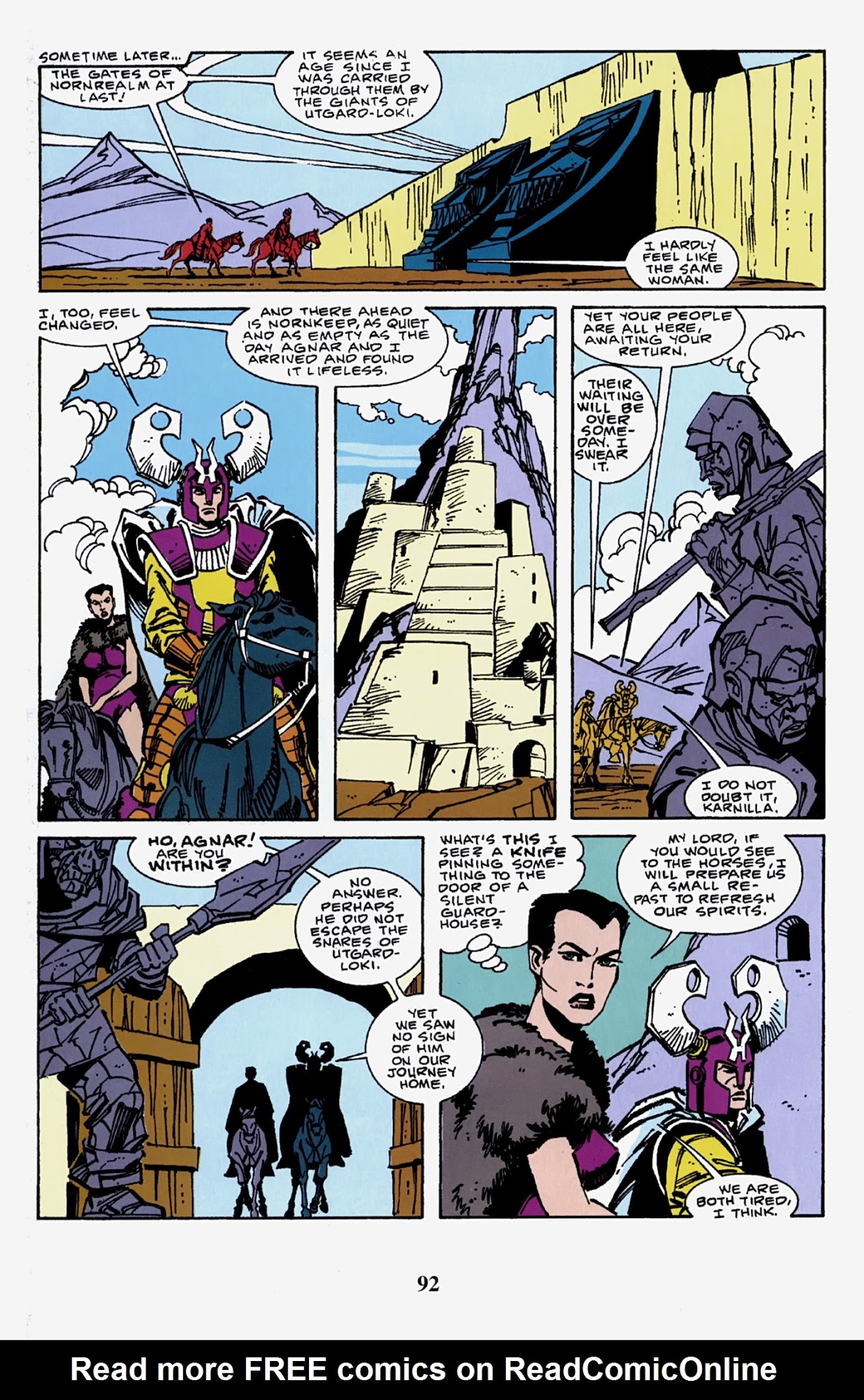 Read online Thor Visionaries: Walter Simonson comic -  Issue # TPB 4 - 94