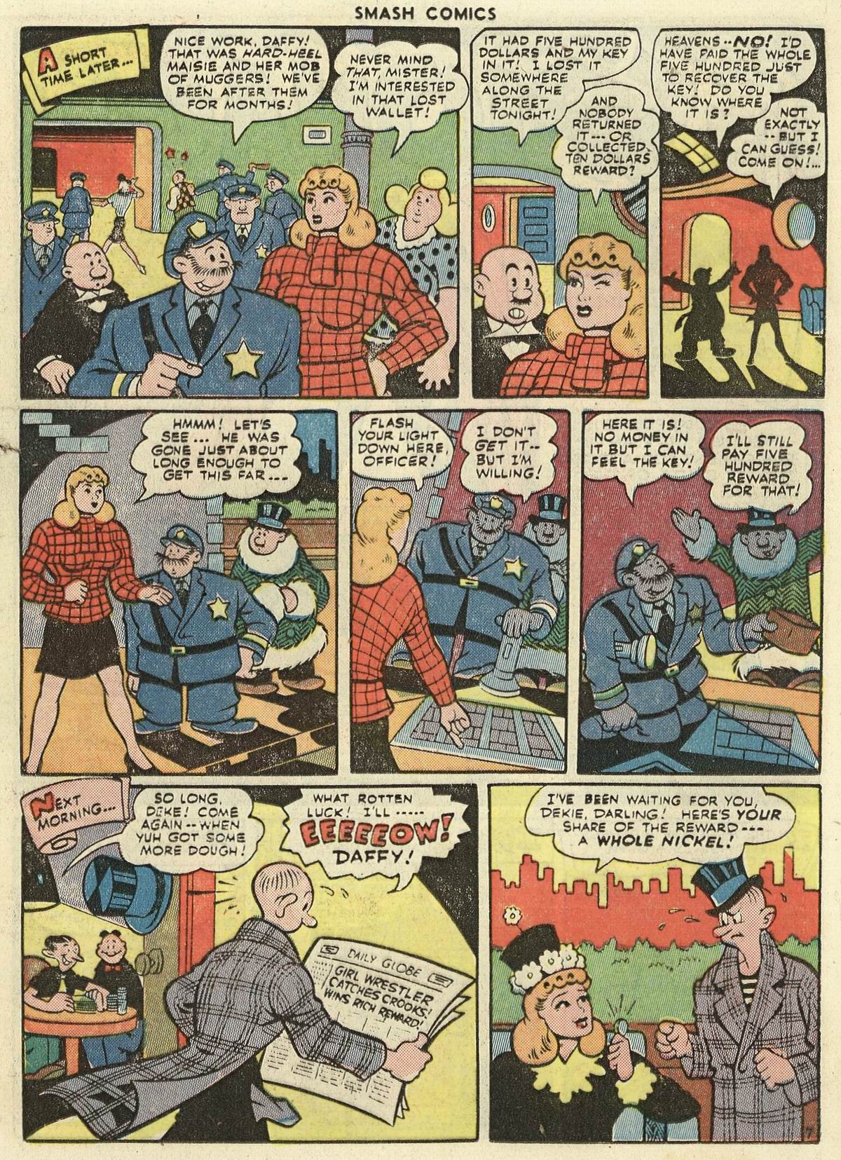 Read online Smash Comics comic -  Issue #57 - 21