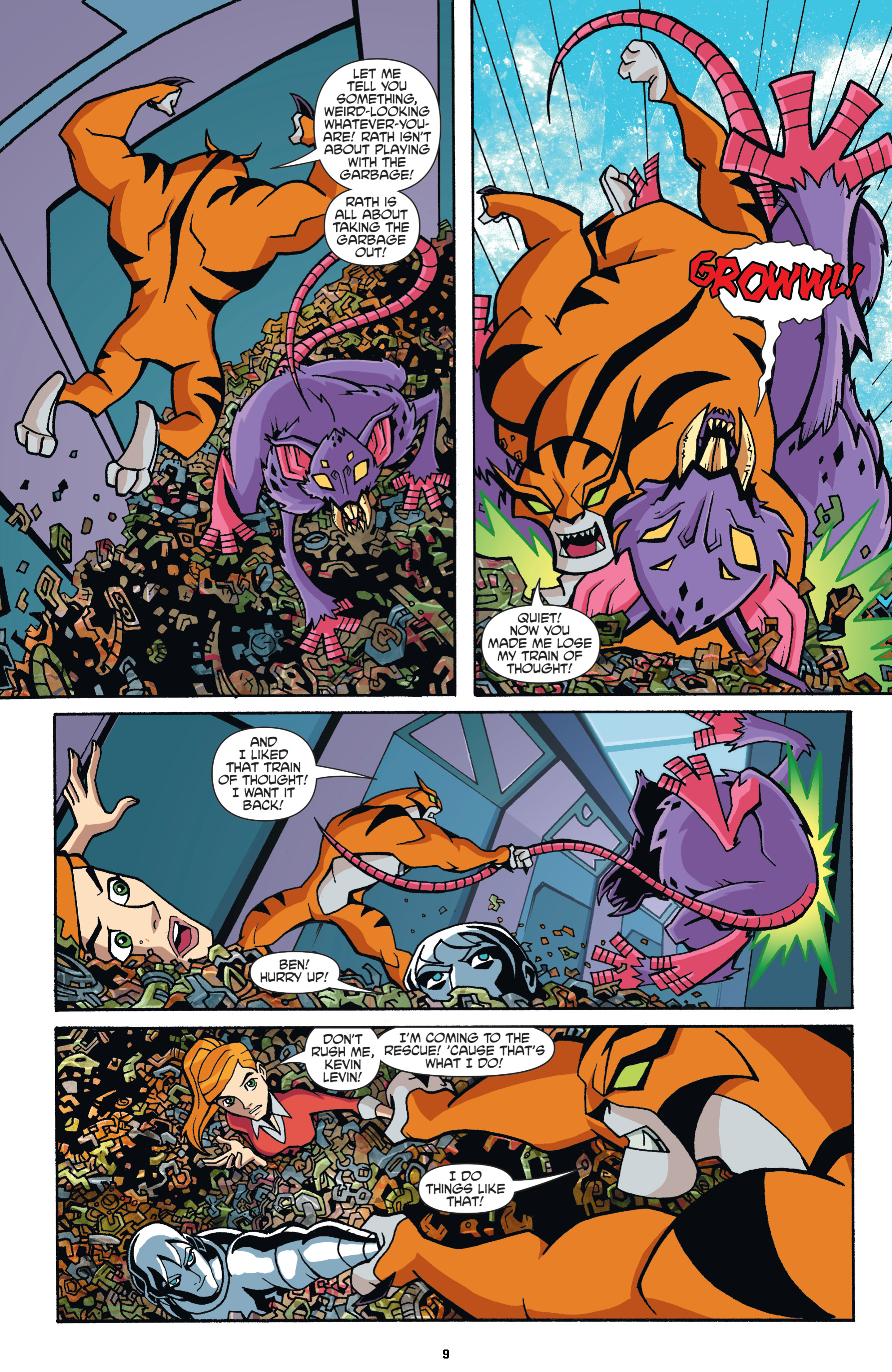 Read online Ben 10 Classics comic -  Issue # TPB 5 - 9