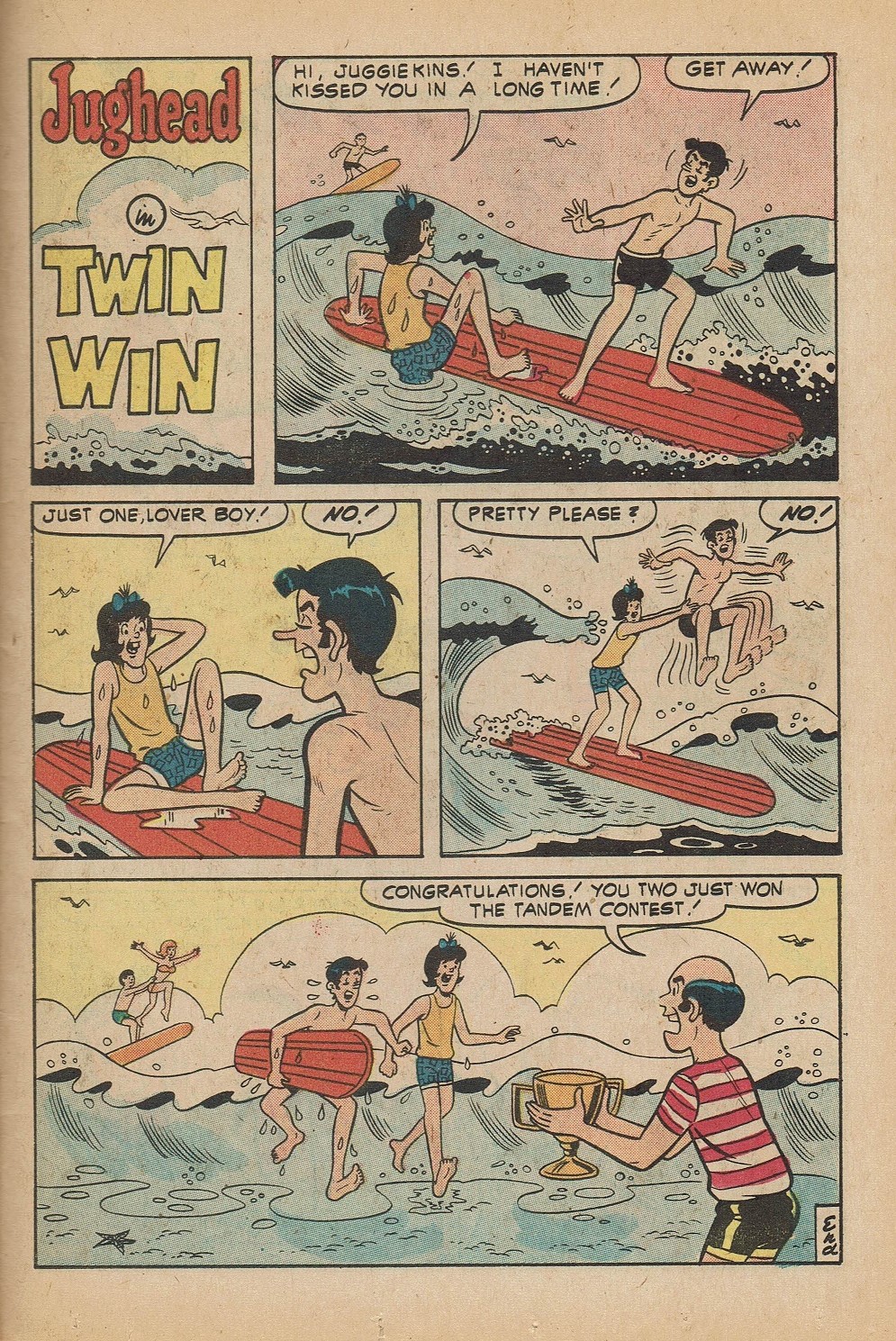 Read online Jughead's Jokes comic -  Issue #30 - 38