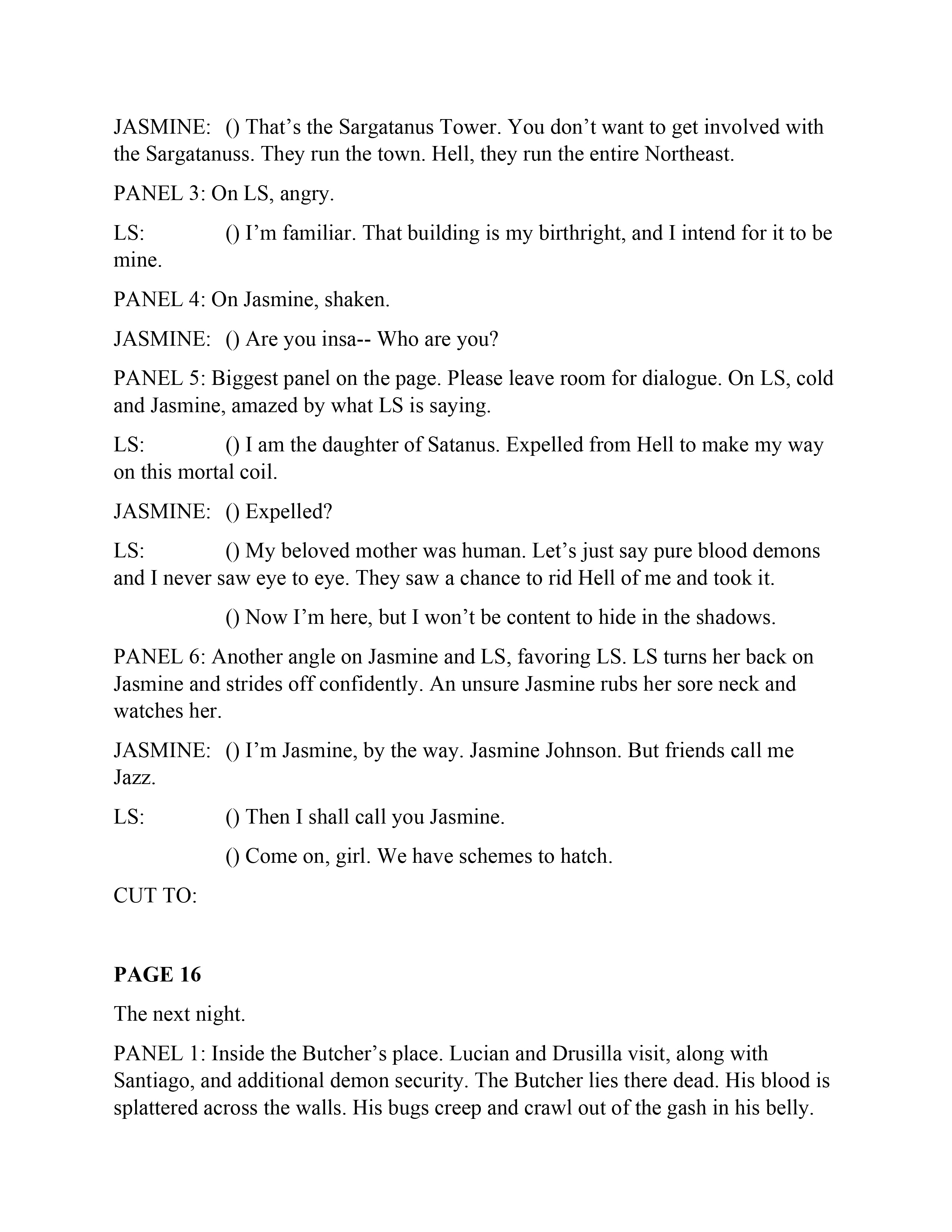 Read online Lady Satanus: Sinister Urge comic -  Issue # TPB - 69