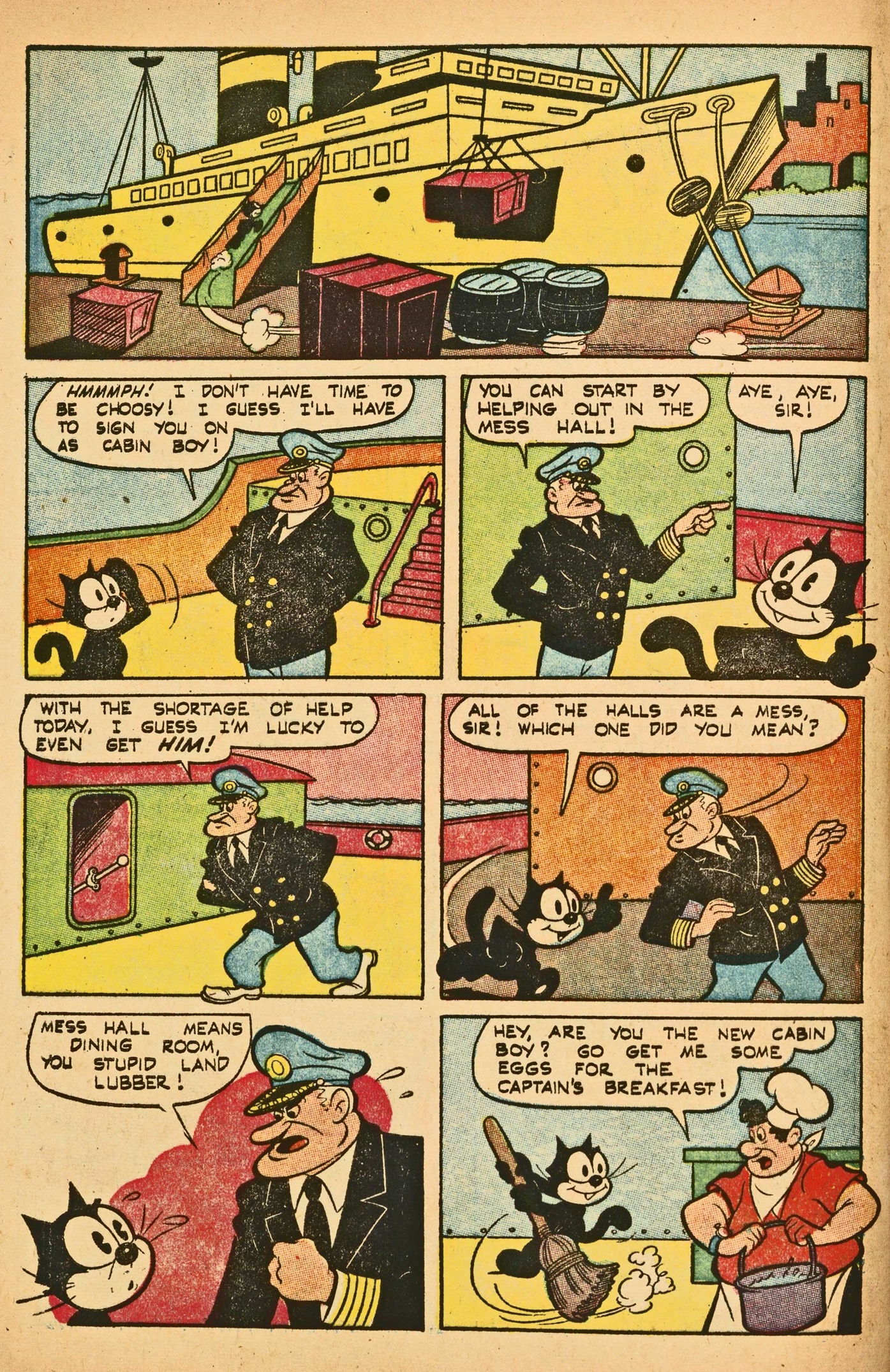 Read online Felix the Cat (1951) comic -  Issue #34 - 4