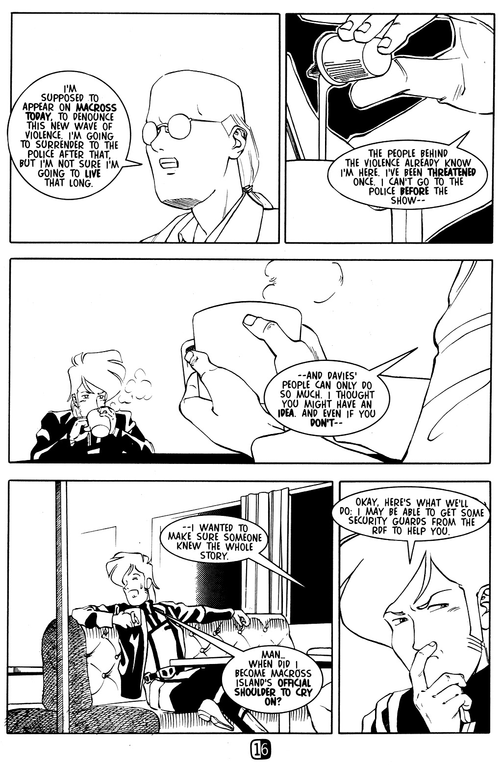 Read online Robotech: Return to Macross comic -  Issue #23 - 18