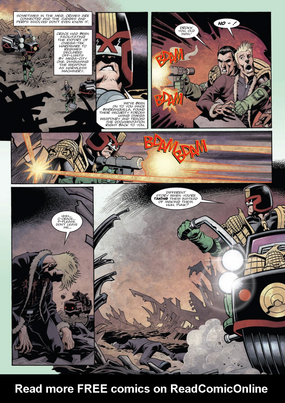 Read online Judge Dredd Megazine (Vol. 5) comic -  Issue #268 - 12