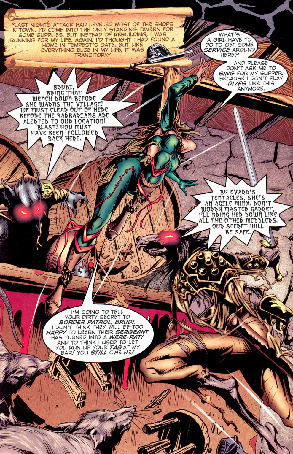 Read online Dungeons & Dragons: Tempests Gate comic -  Issue #2 - 3