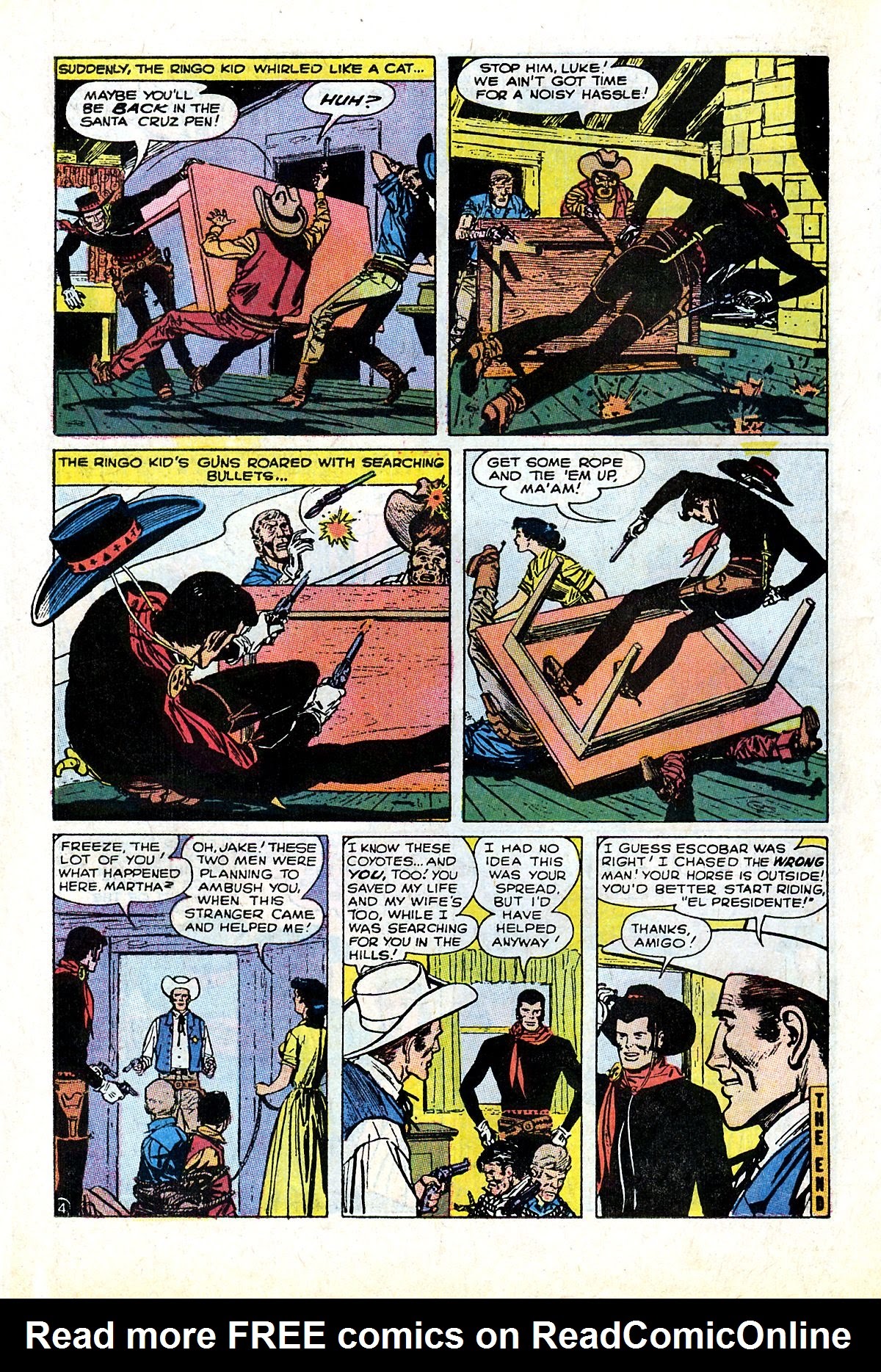 Read online Ringo Kid (1970) comic -  Issue #3 - 14