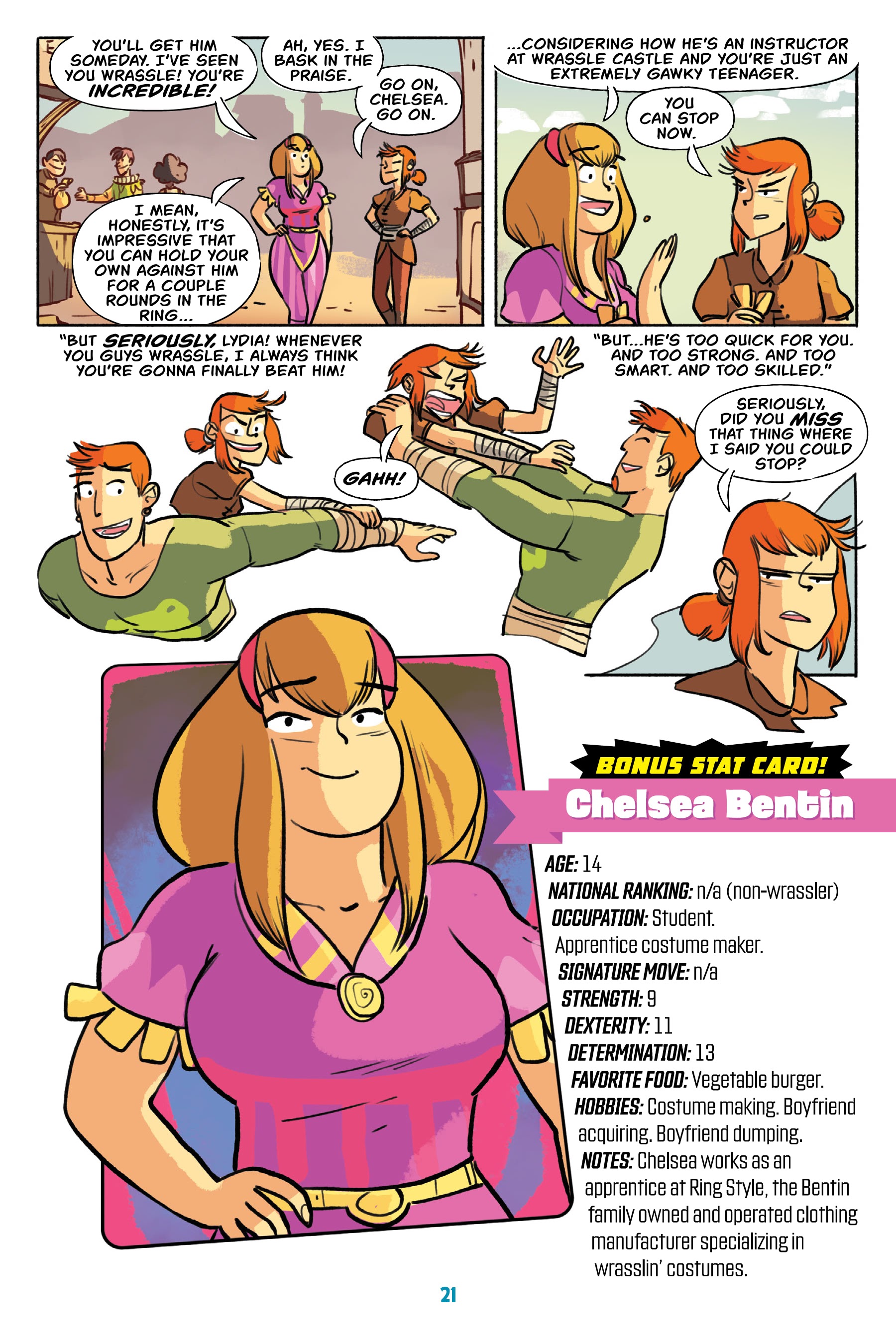 Read online Wrassle Castle comic -  Issue #1 - 20